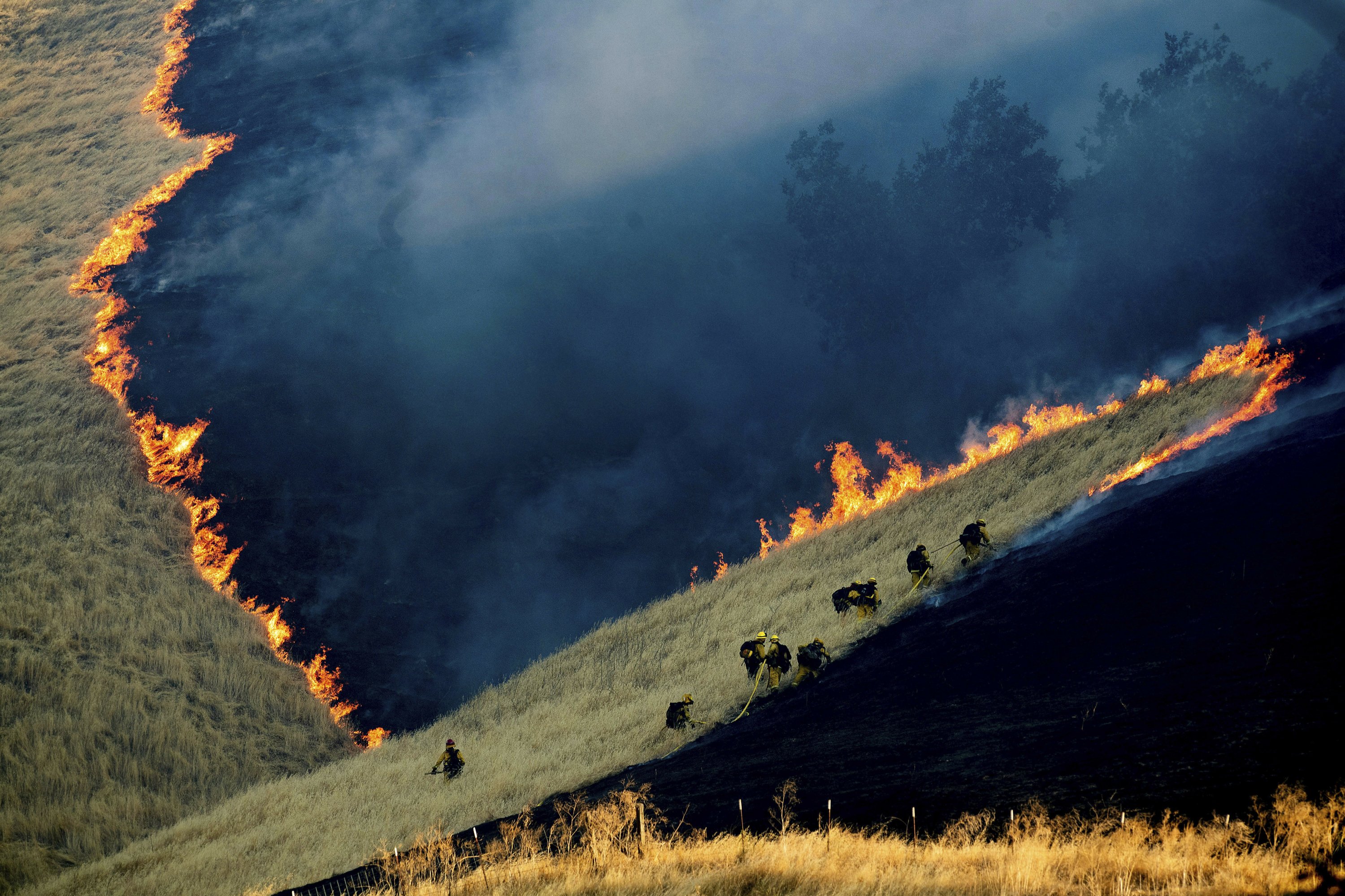 Wildfire acreage way down in California this year _ so far Wildfire acreage way down in California this year _ so far