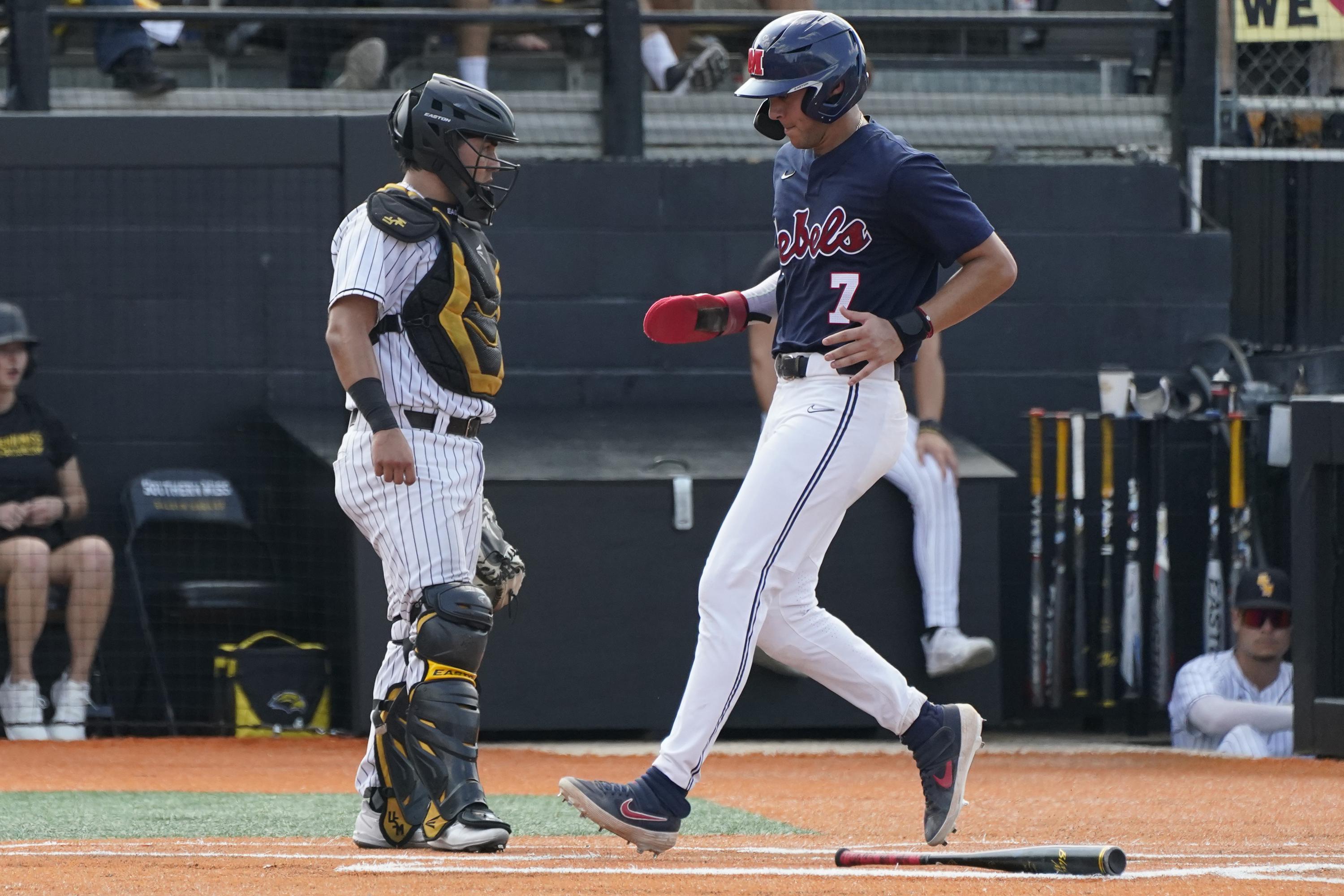 Ole Miss routs Southern Miss 100 in super regional opener AP News