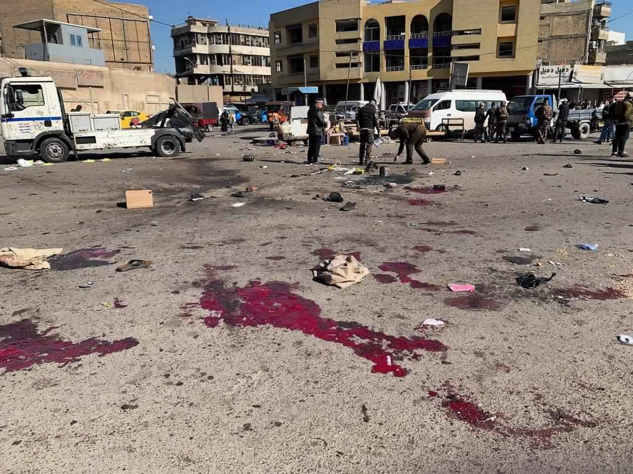 Twin suicide bombings kill at least 32 in central Baghdad