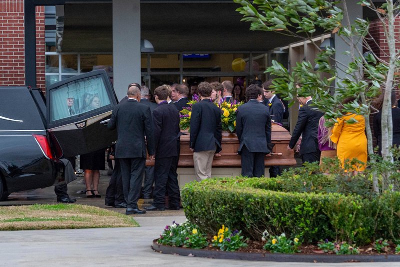 Funeral For Mother And Son Killed In Louisiana Plane Crash