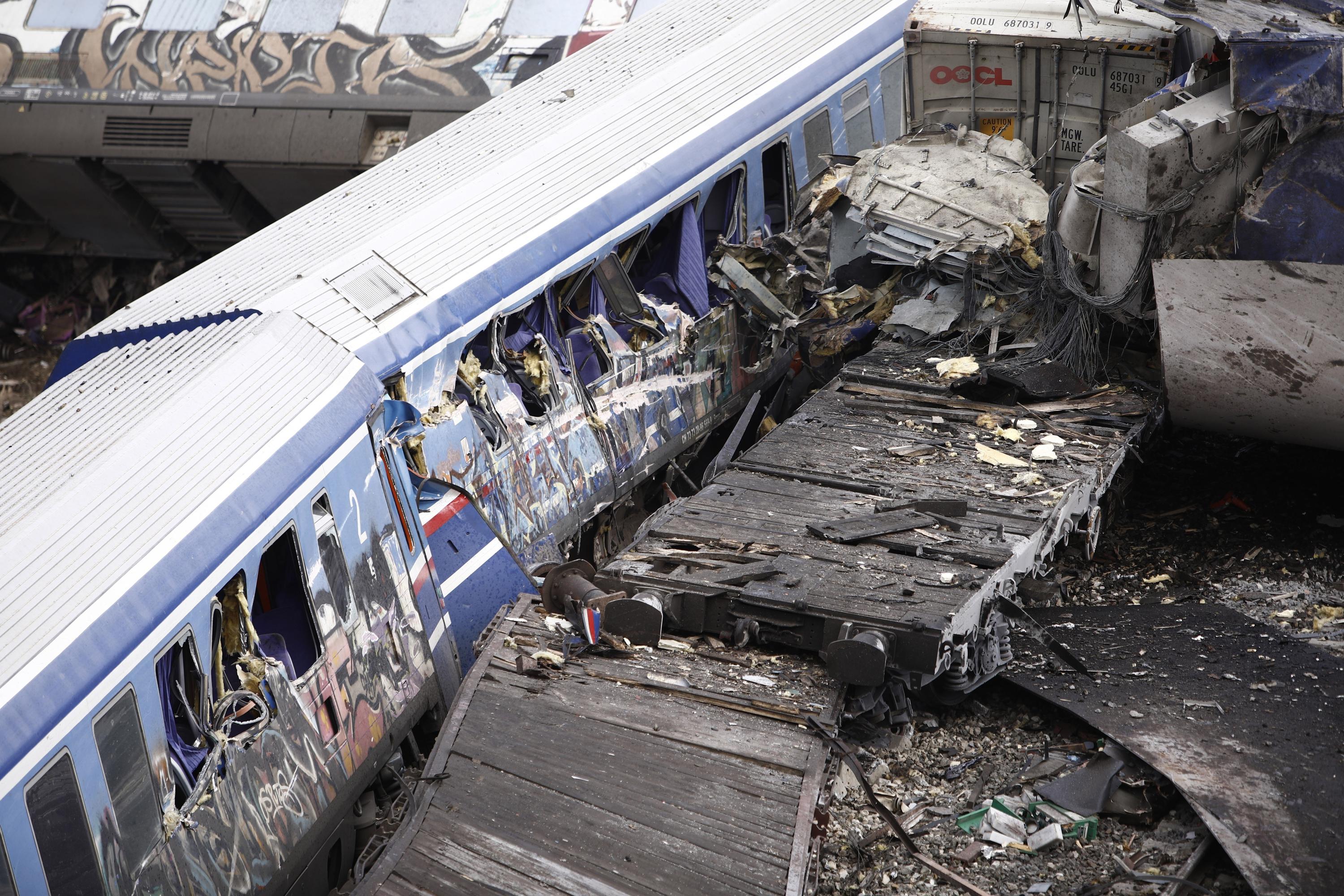 Accidente de tren en Grecia: aumenta el número de muertos