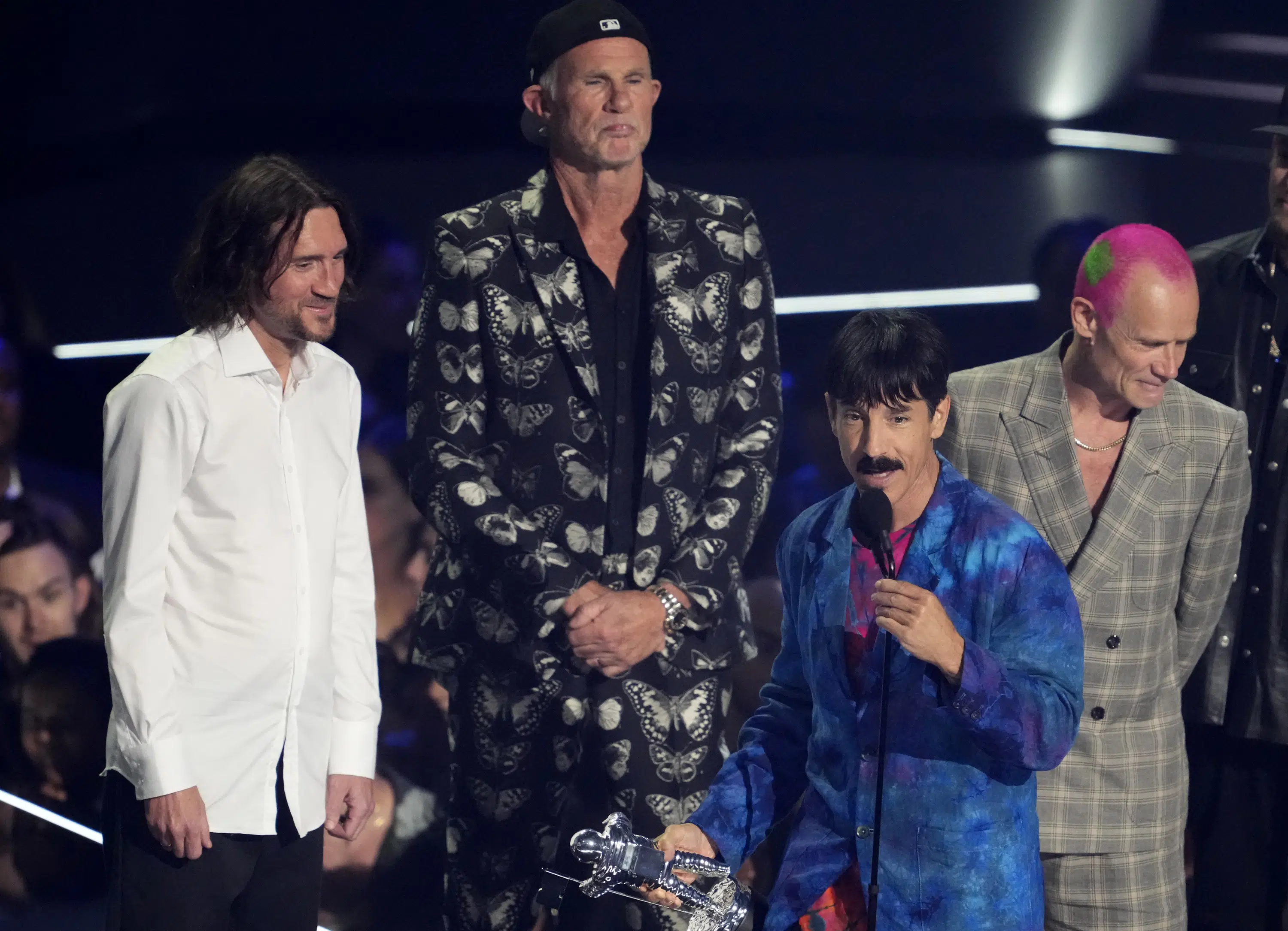 Trippin' — Red Hot Chili Peppers unveil | AP News