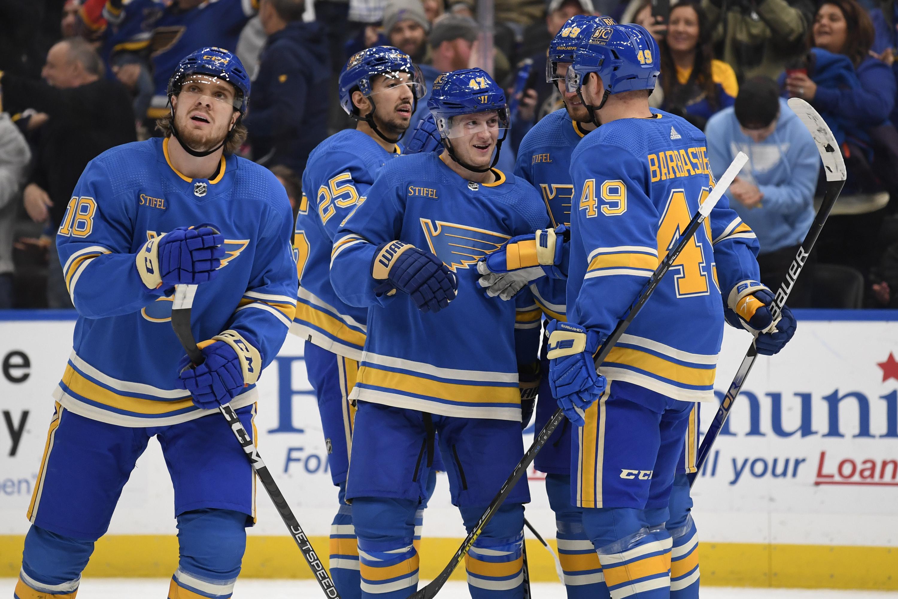 st louis blues hockey game