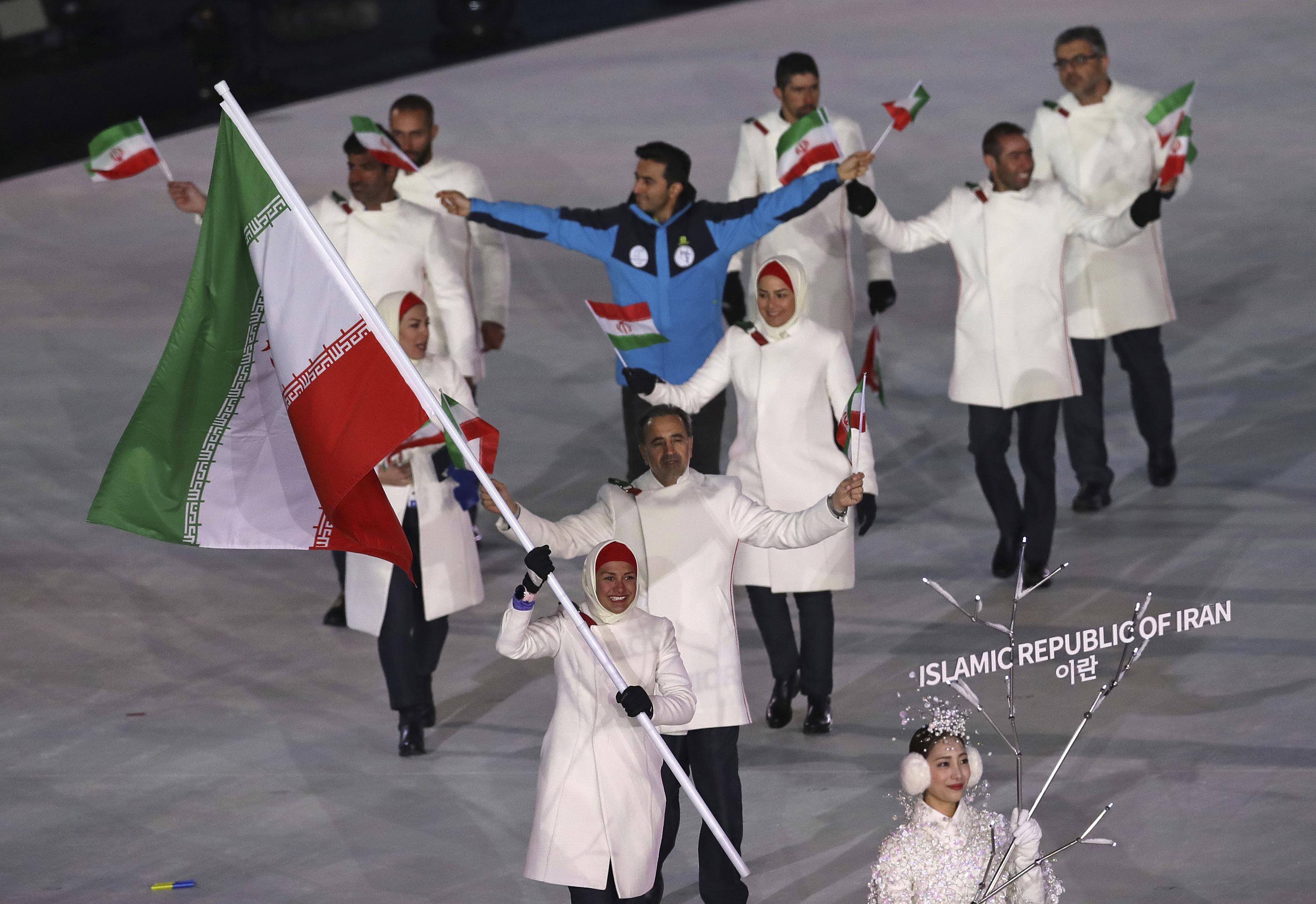 Activists call for IOC to sanction Iran Olympic program