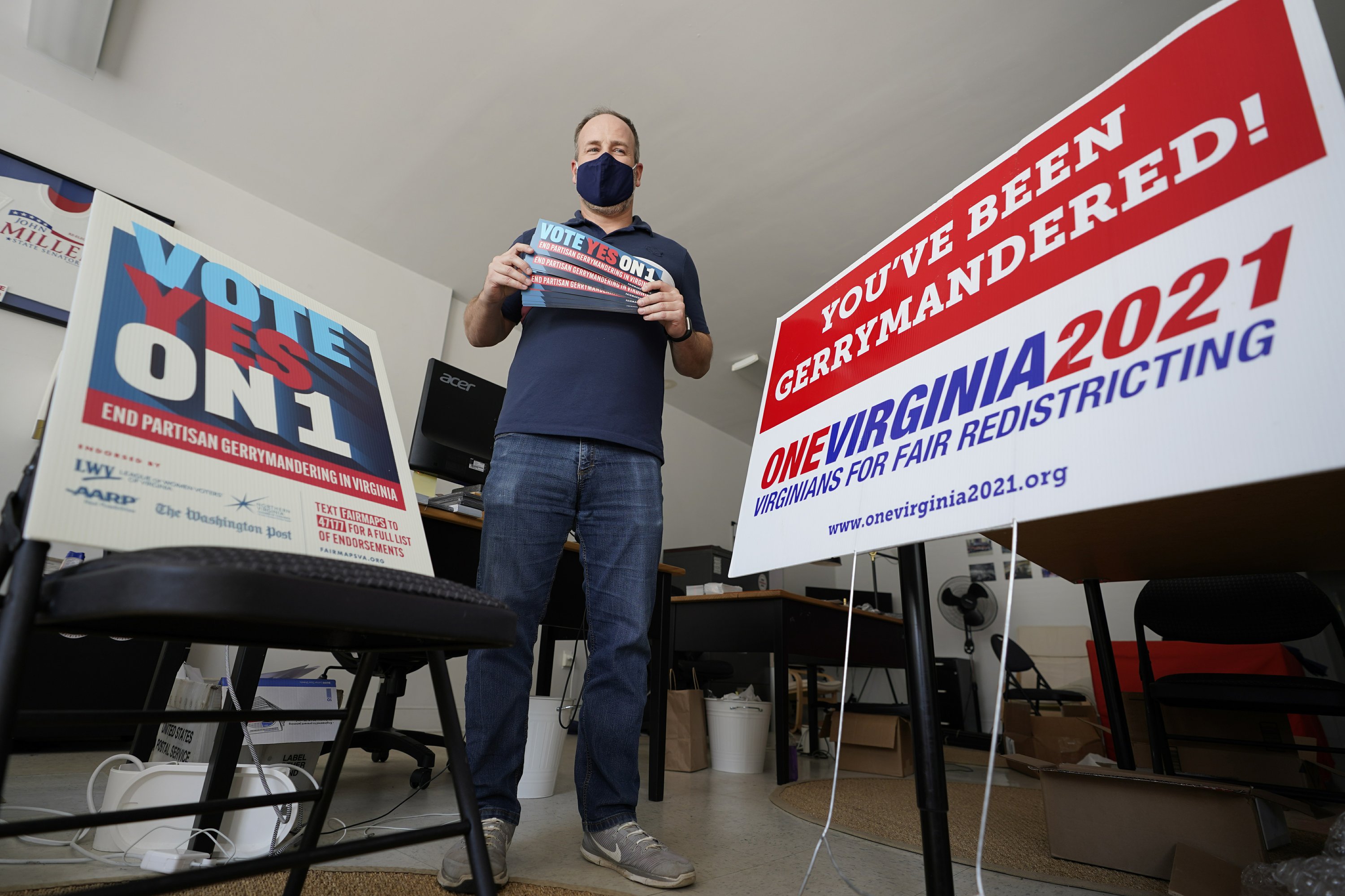 Disputed redistricting reform on the ballot in Virginia AP News