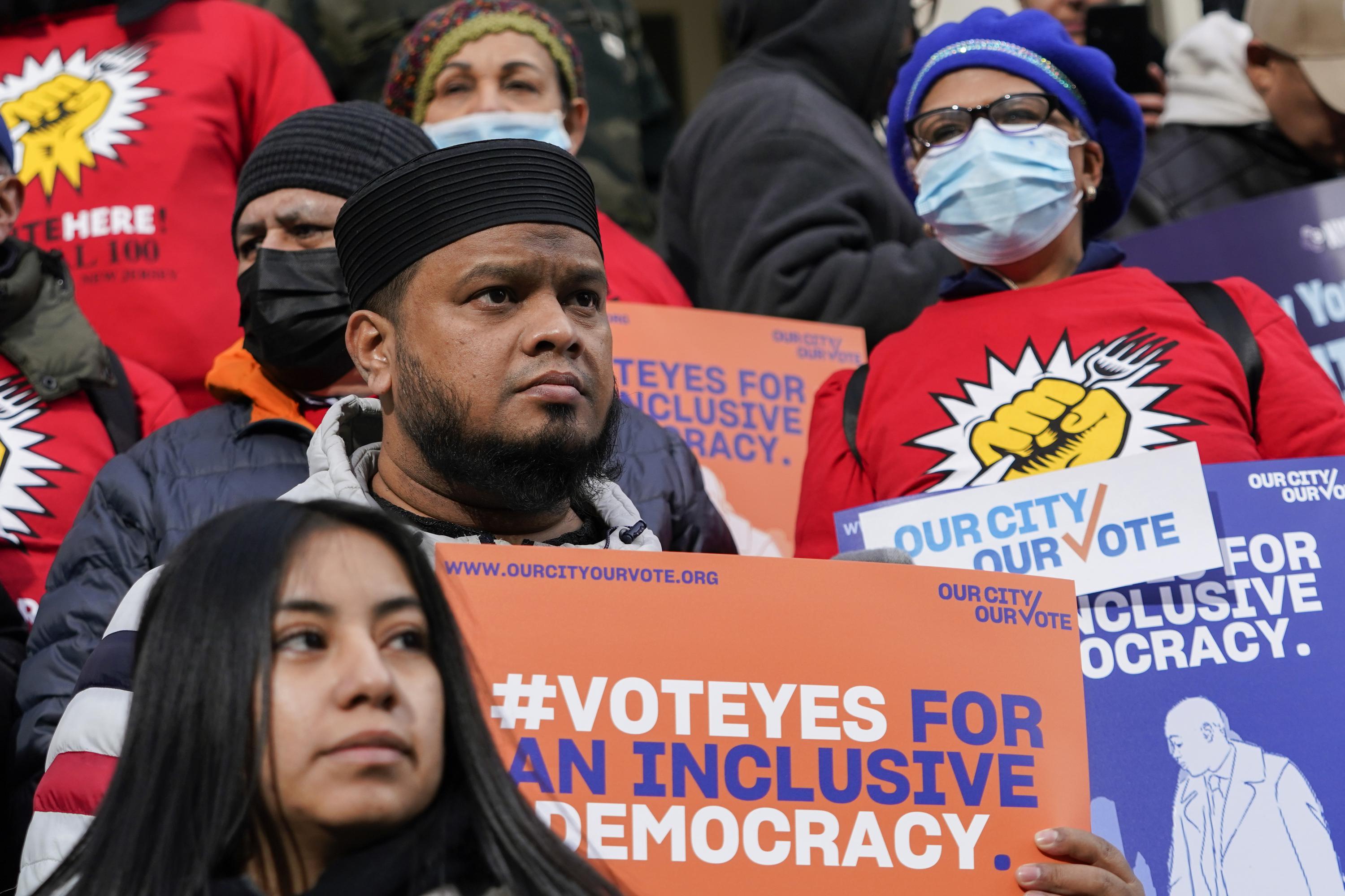 NYC lawmakers pass bill giving noncitizens right to vote AP News