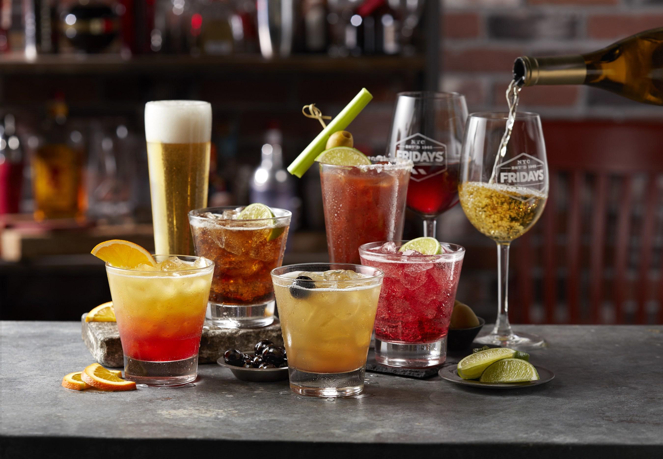 TGI Fridays™ Announces All Day Happy Hour with New Happy Every Hour® Drink Menu Featuring 4