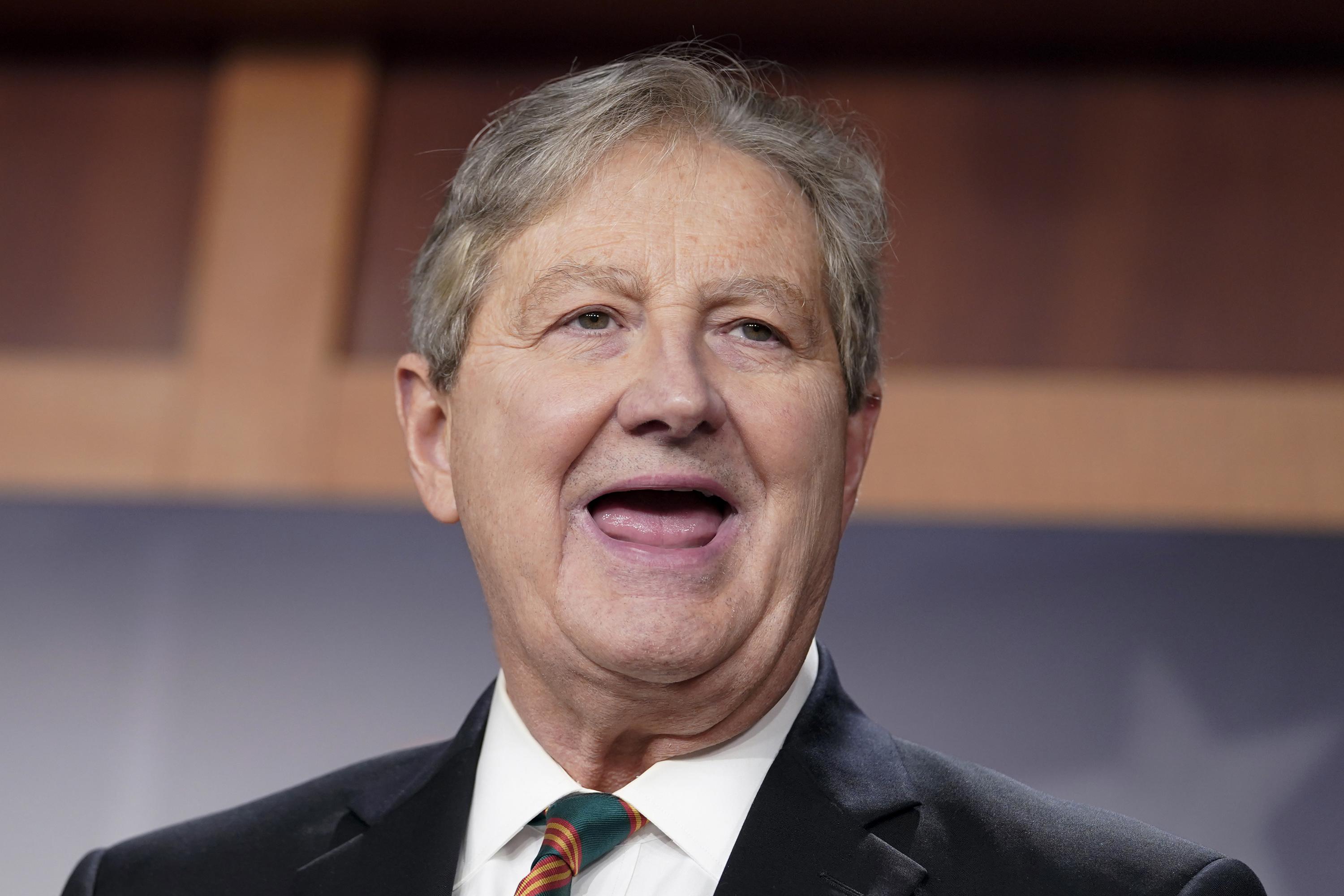 Sen. John Kennedy tells supporters he won't run for governor AP News