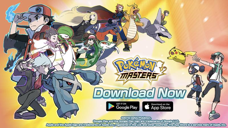 Embark On A New Pokemon Adventure Today With The Launch Of Pokemon Masters Worldwide On Android And Ios Devices