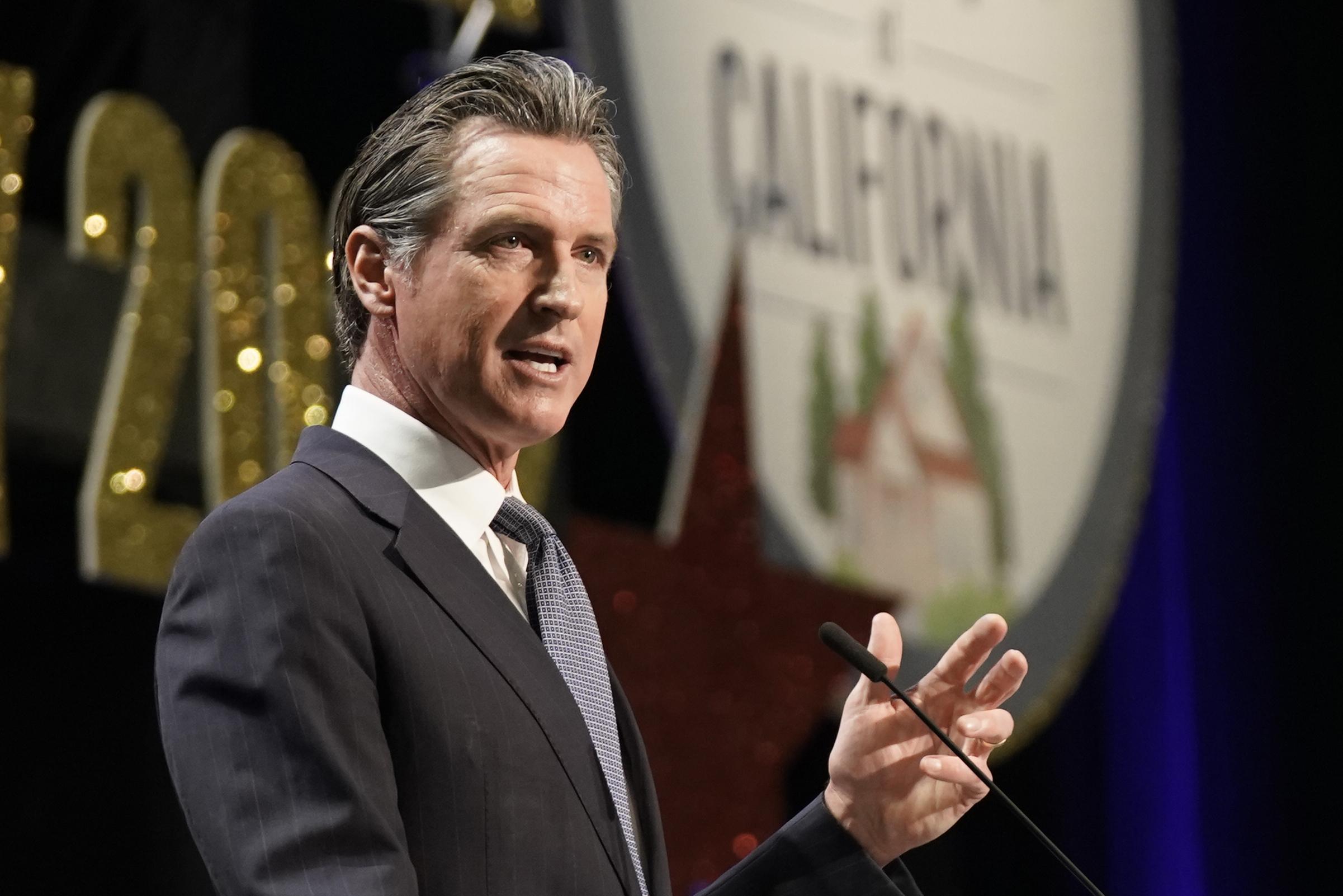 Newsom's campaign for California governor looks to future AP News