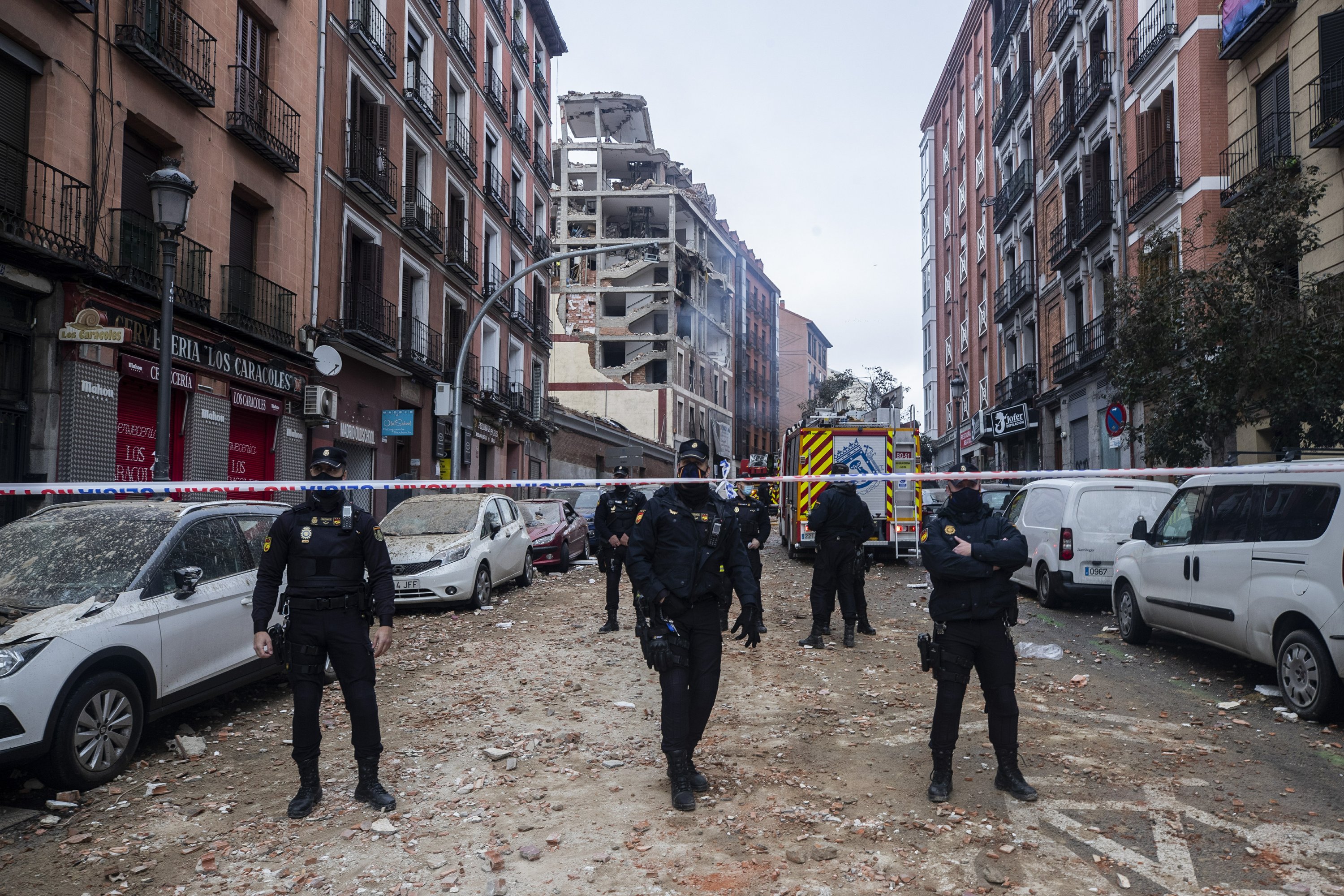 Explosion de gaz dans un immeuble de Madrid, tuant 4 personnes