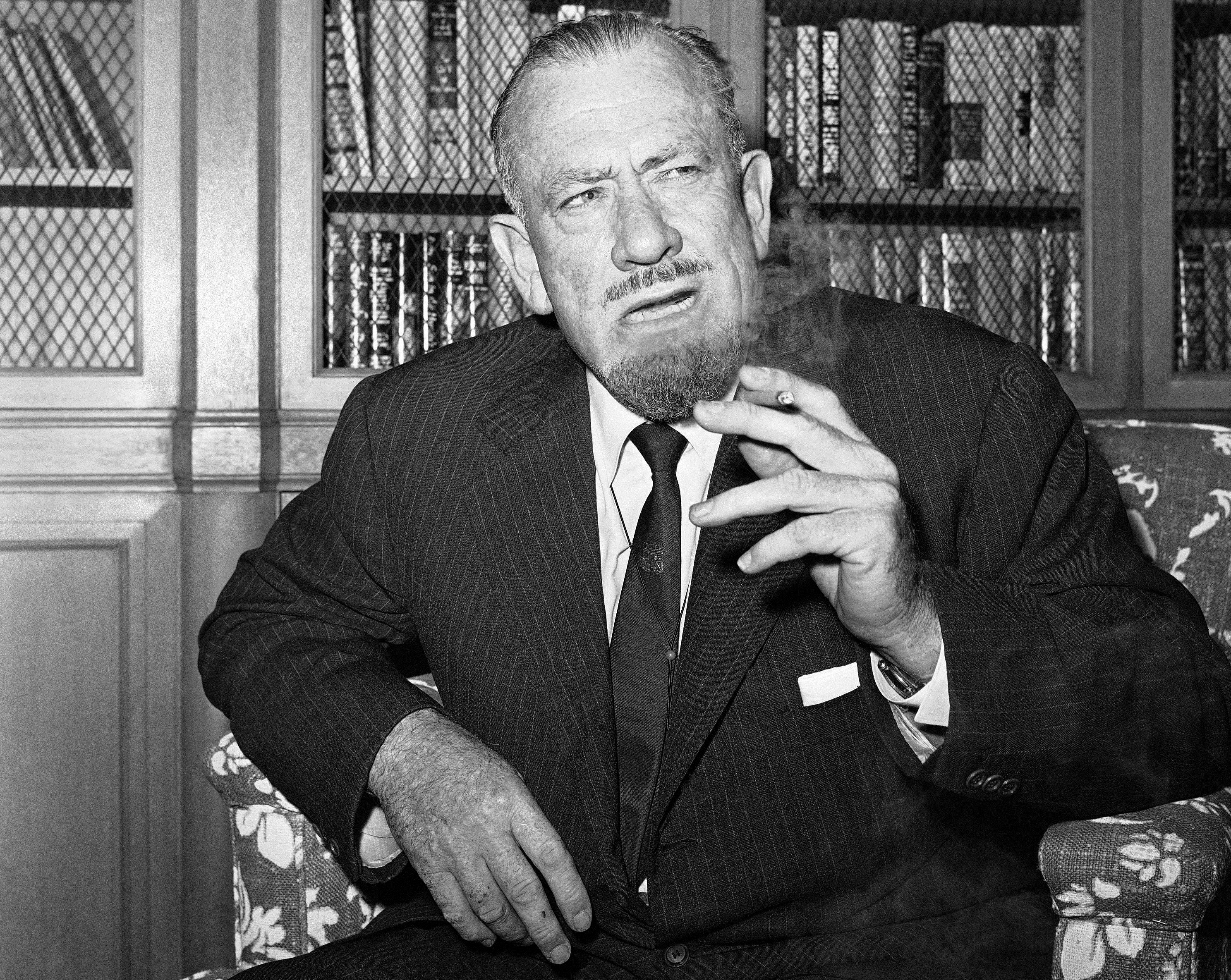 Rare John Steinbeck column probes strength of US democracy | AP News Rare John Steinbeck column probes strength of US democracy | AP News