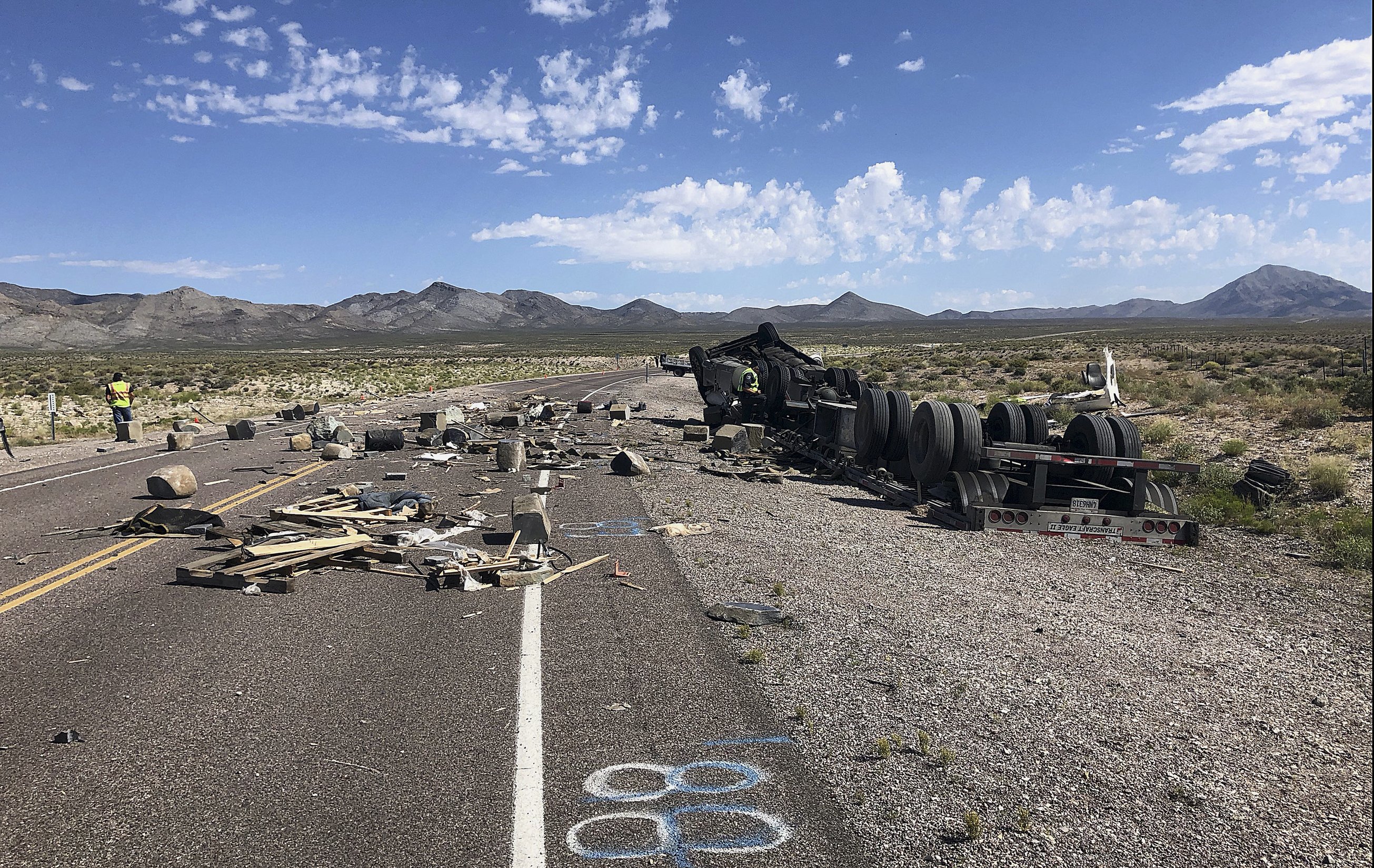 Nevada highway between Vegas, Ely reopens after fatal crash | AP News