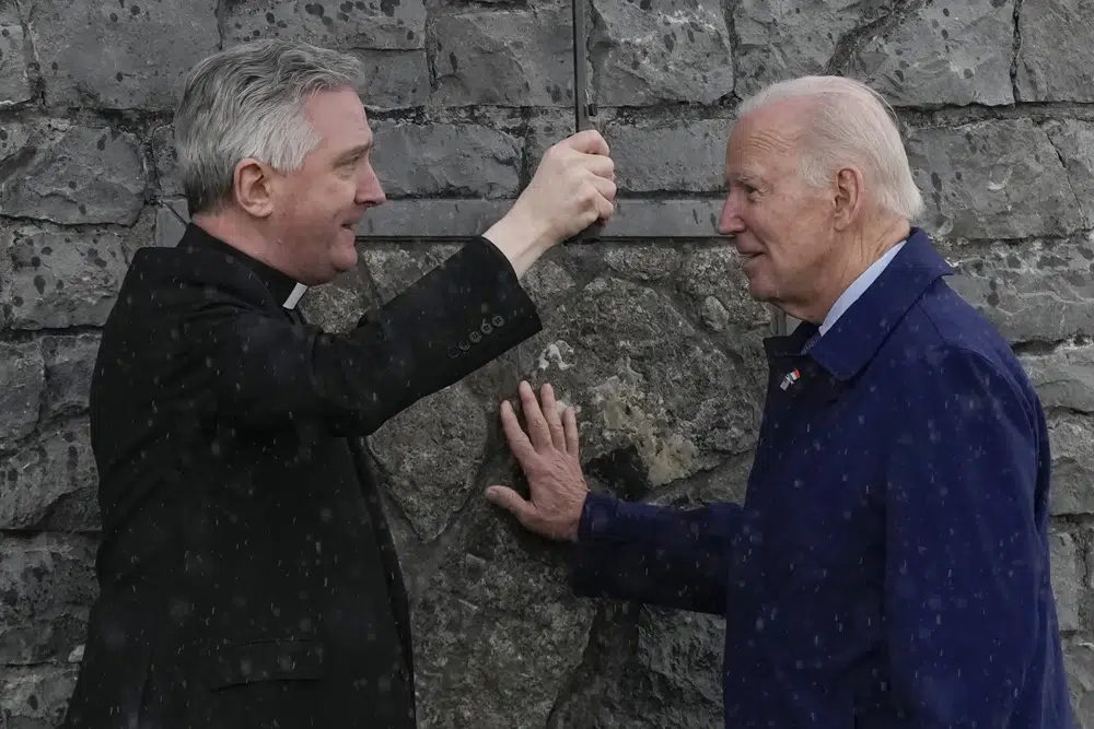 At Irish shrine, Biden meets priest who gave Beau last rites (apnews.com)