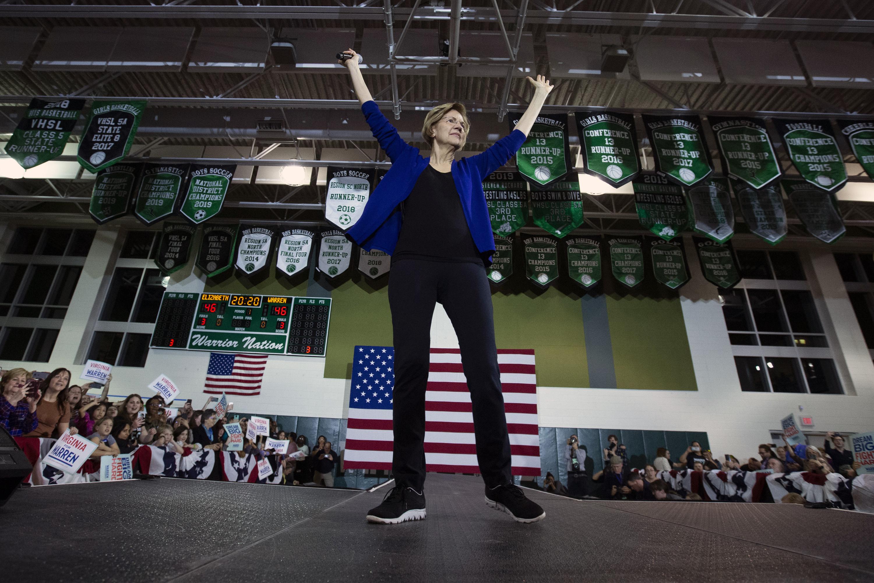 Warren has raised $6M since Iowa, says race is 'wide open'
