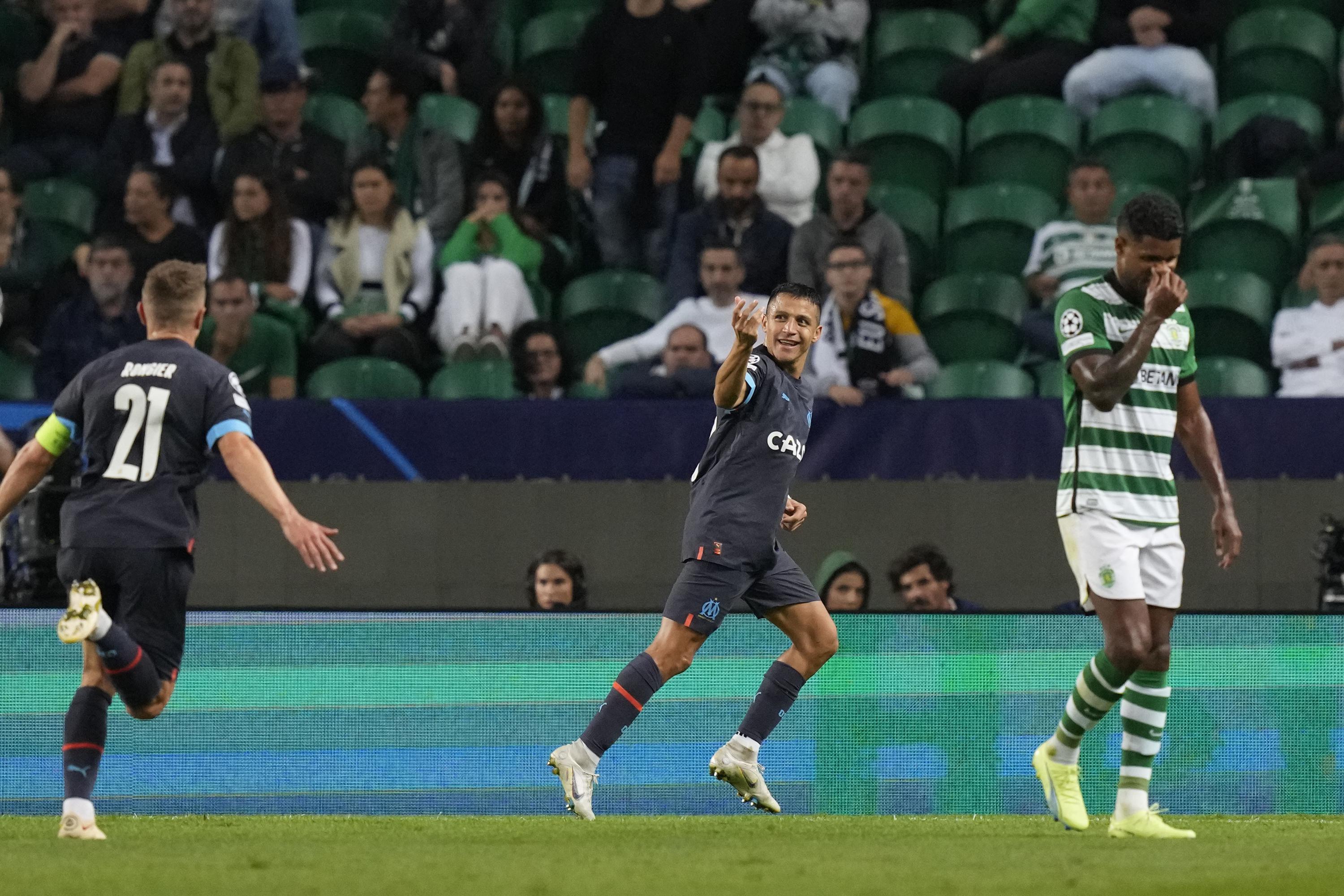 Marselha continua renascimento do CL com vitória por 2-0 sobre o Sporting de 9 jogadores