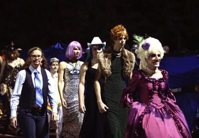 High School Porn Party - Hail, Mary! High school's halftime show is a drag pageant | AP News