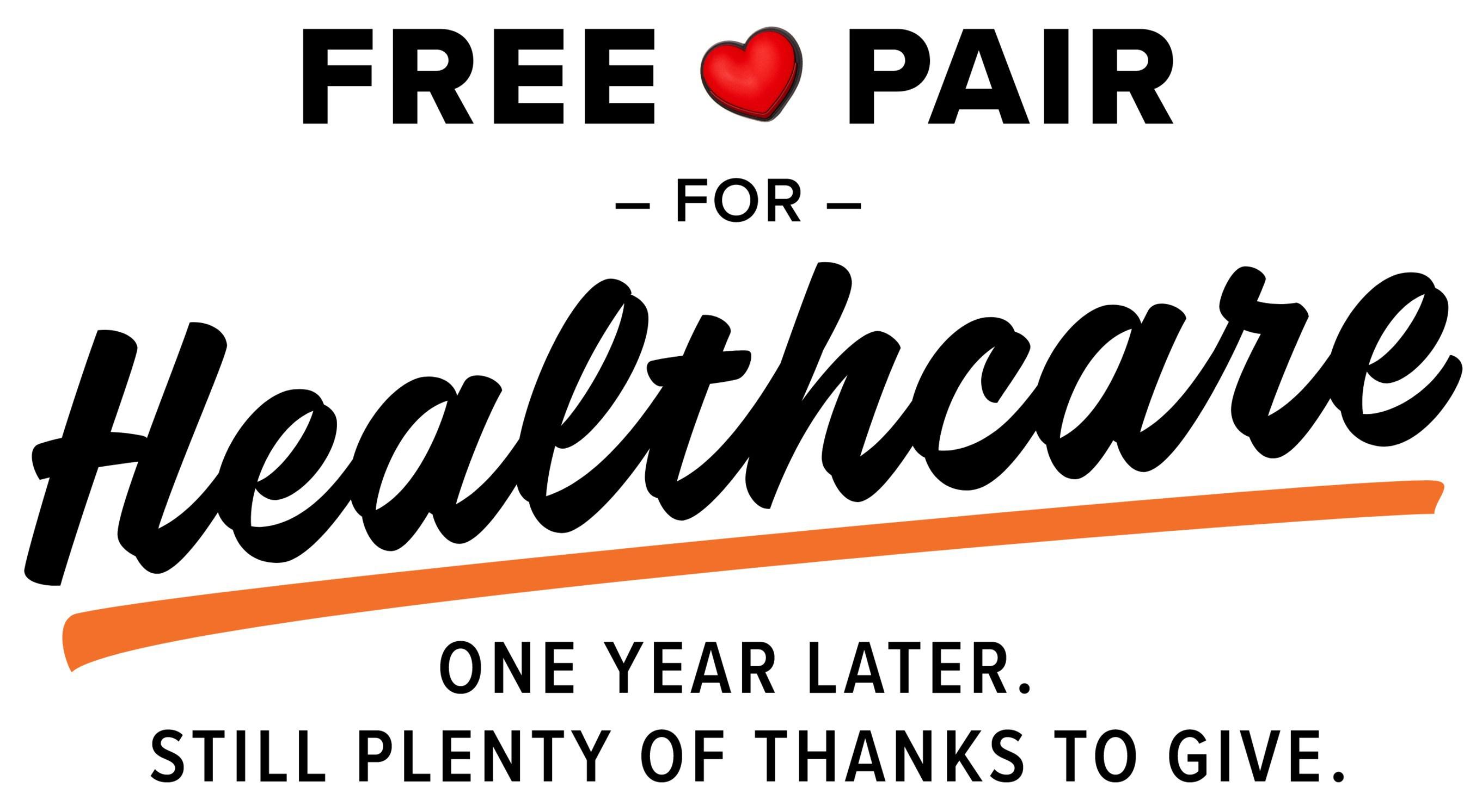 Crocs' "Free Pair for Healthcare" Program Returns to Thank and