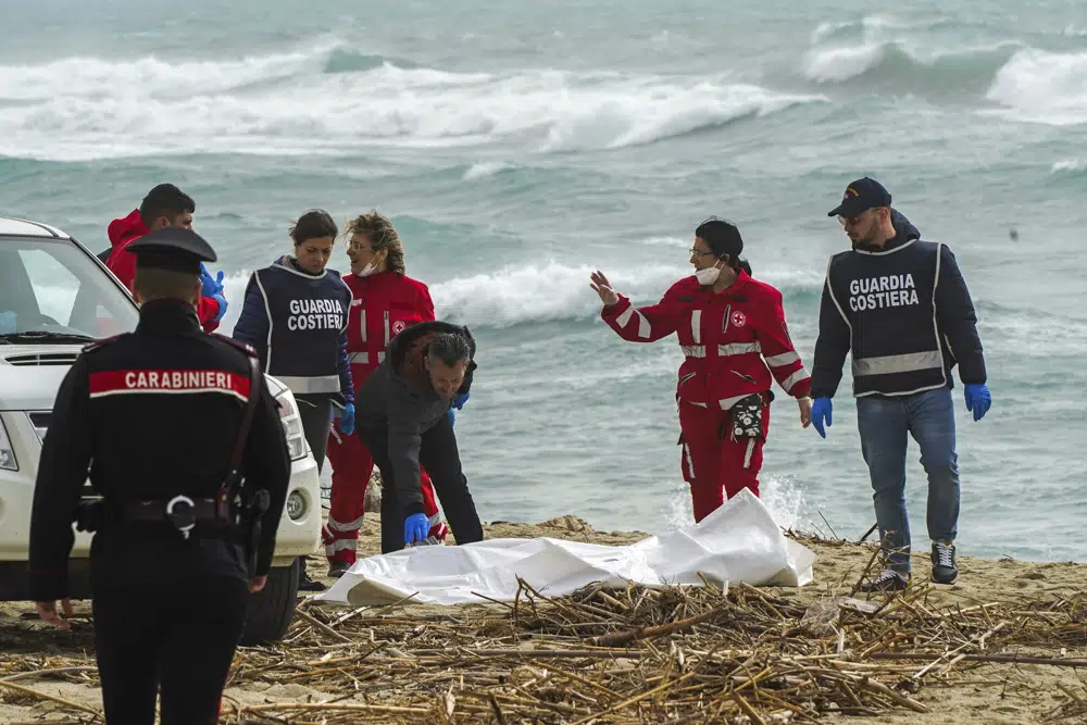 Rescuers find 60th body off Italy after migrant shipwreck