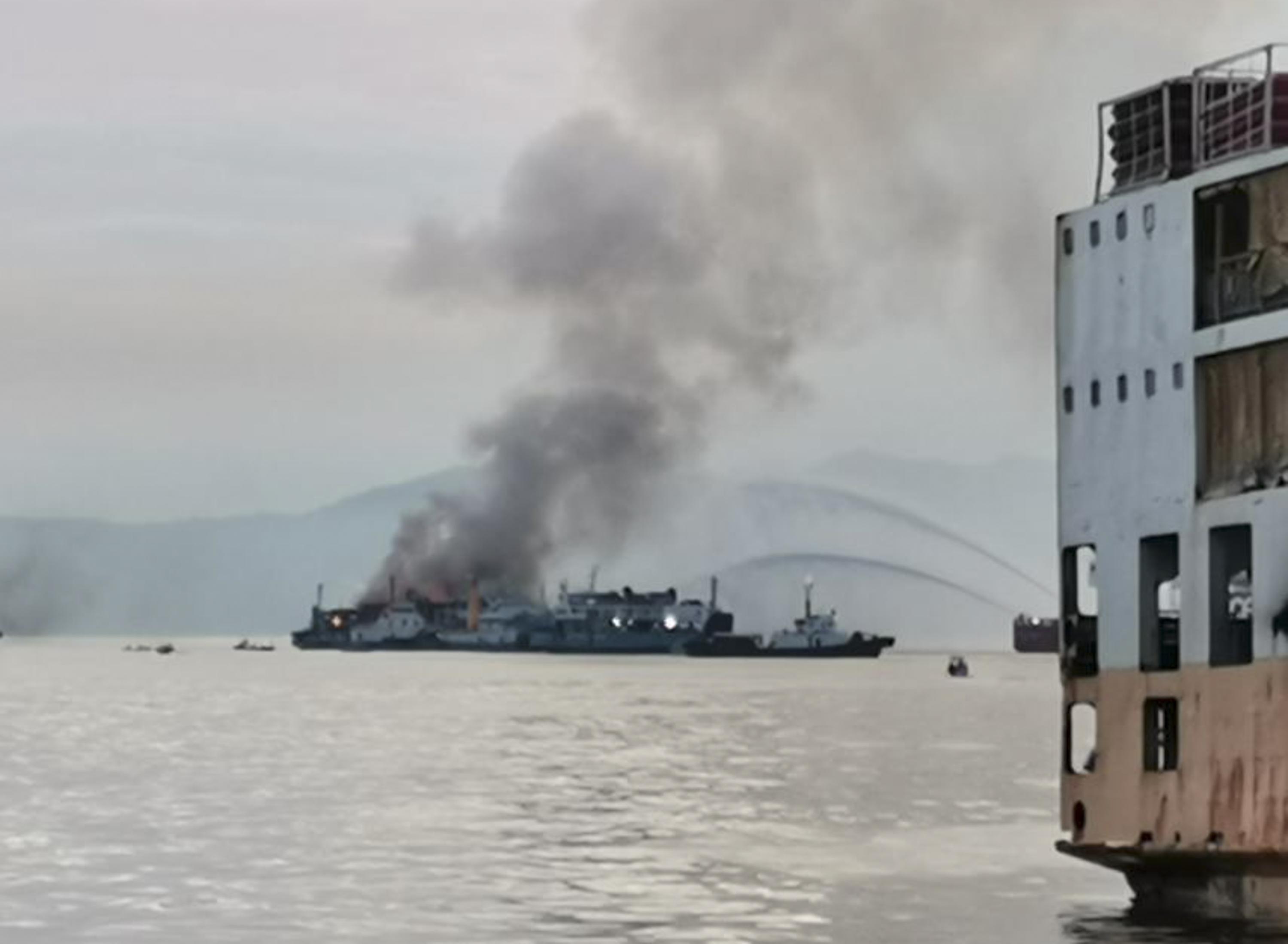 More than 80 people rescued from Philippine ferry fire AP News