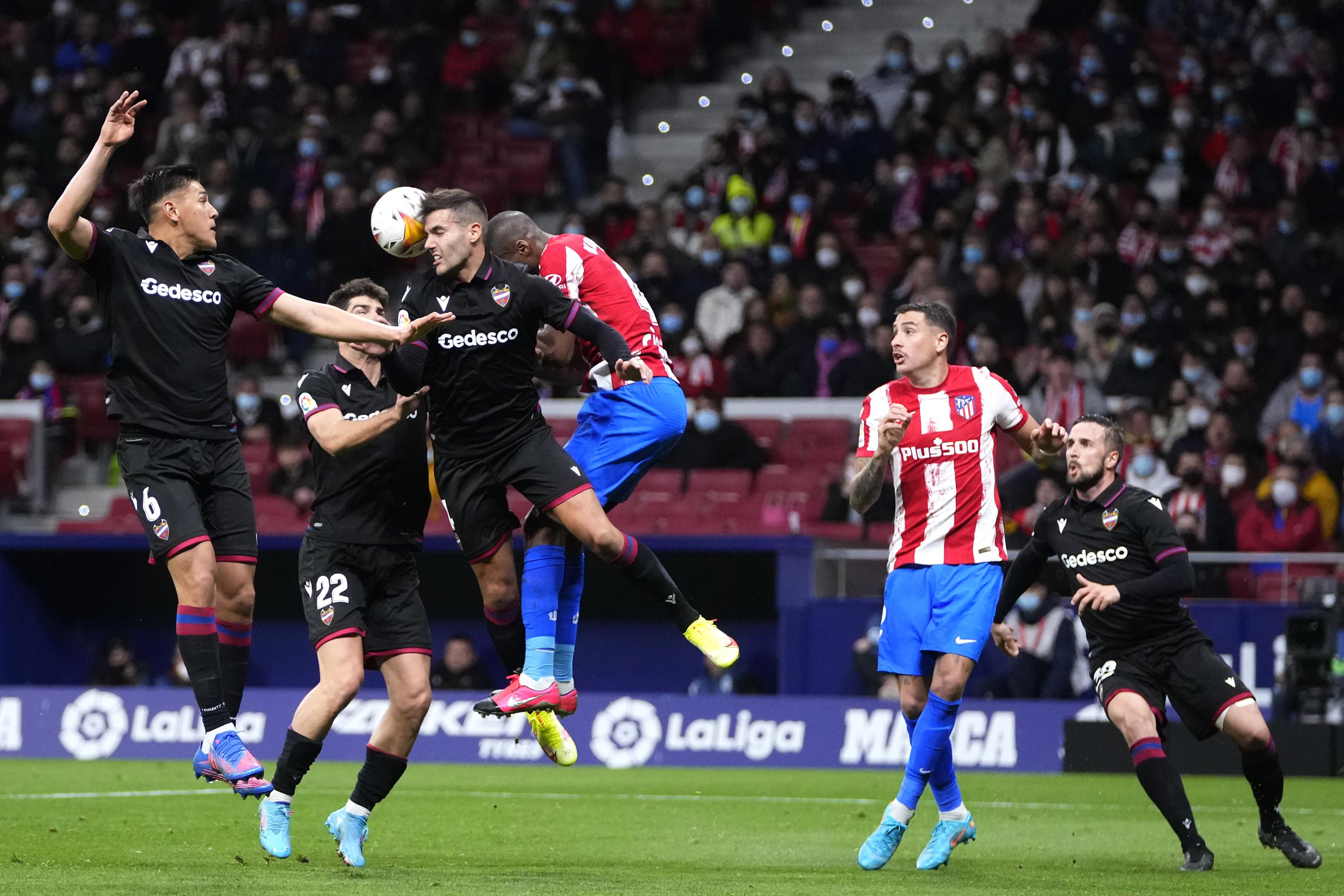 Atletico Madrid were upset by bottom-placed Levante on Wednesday night as poor form continues