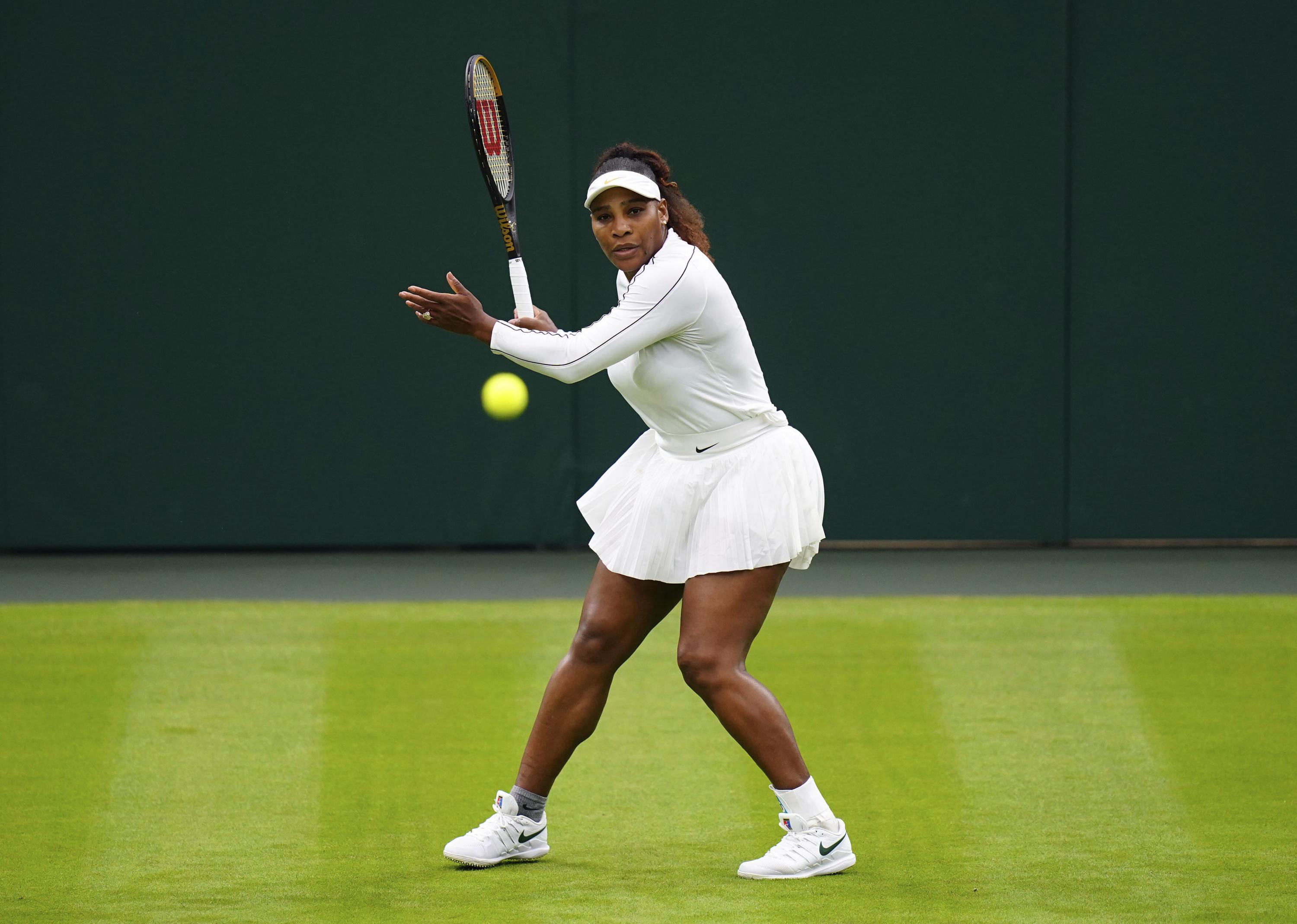 Serena Williams sports Chopard on court