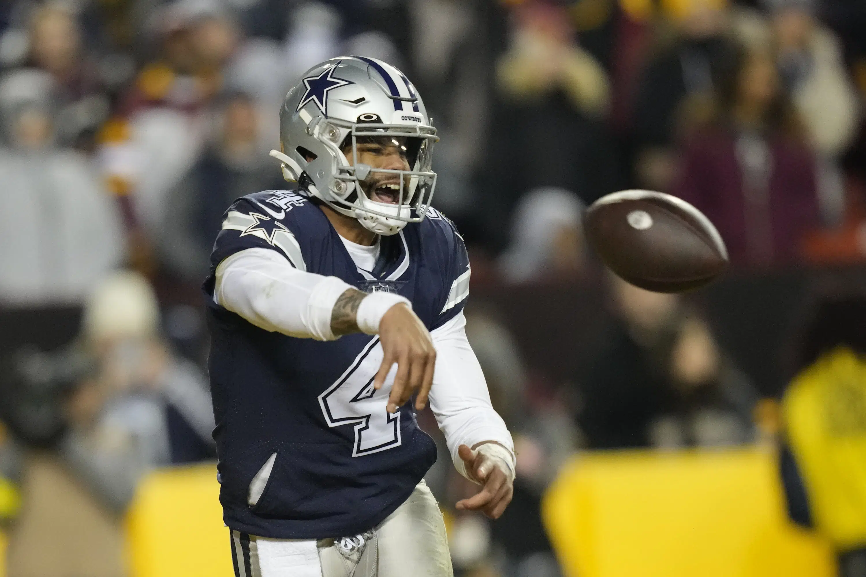 Prescott, Cowboys fall flat in Week 18 loss to Commanders AP News