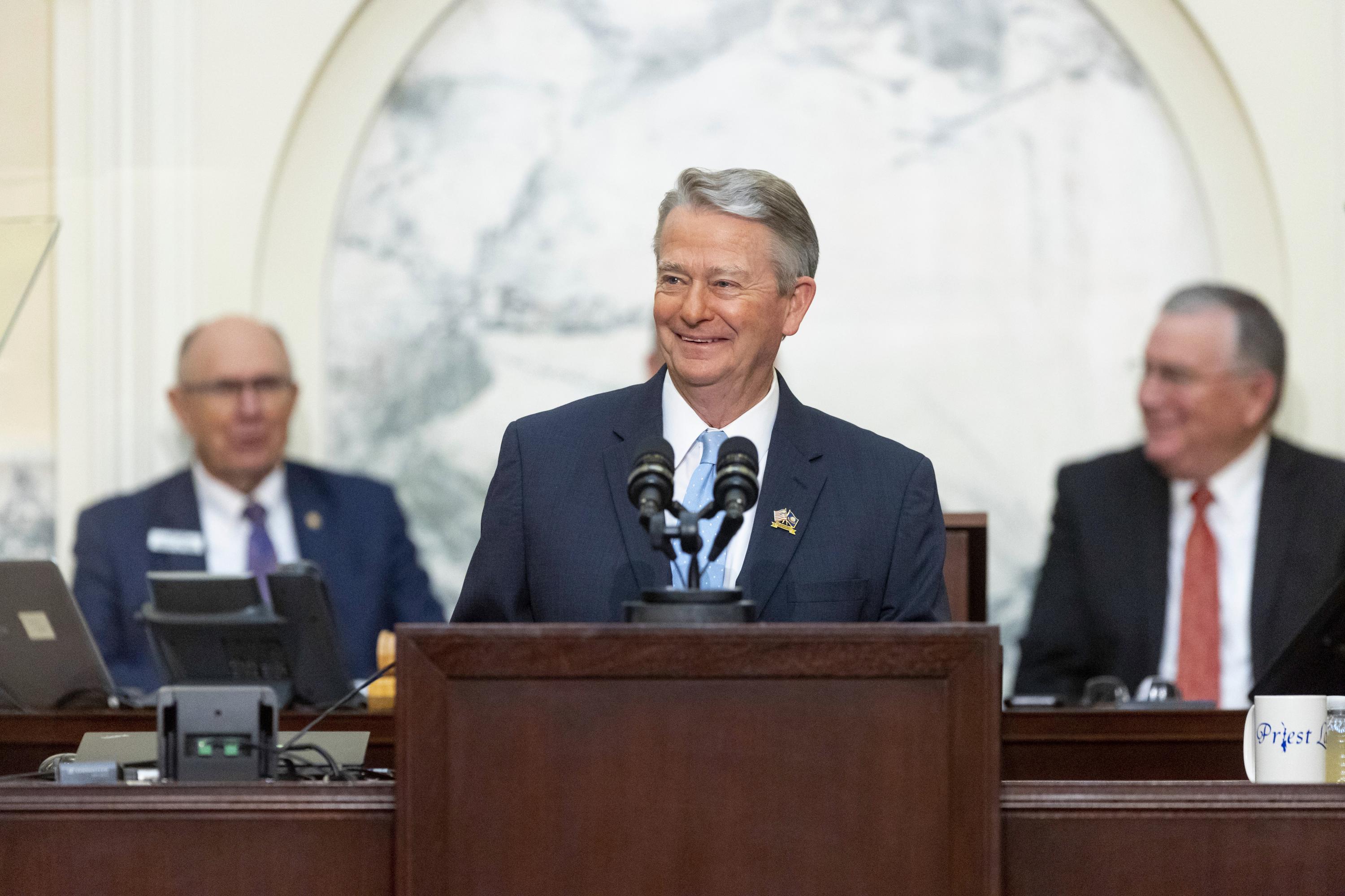 Idaho governor touts funding for education, public safety AP News