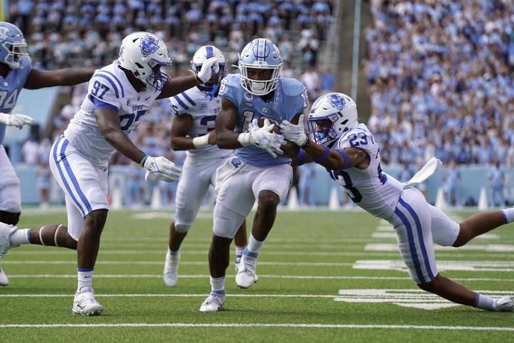 Sam Howell shines as UNC tops rival Duke, 38-7