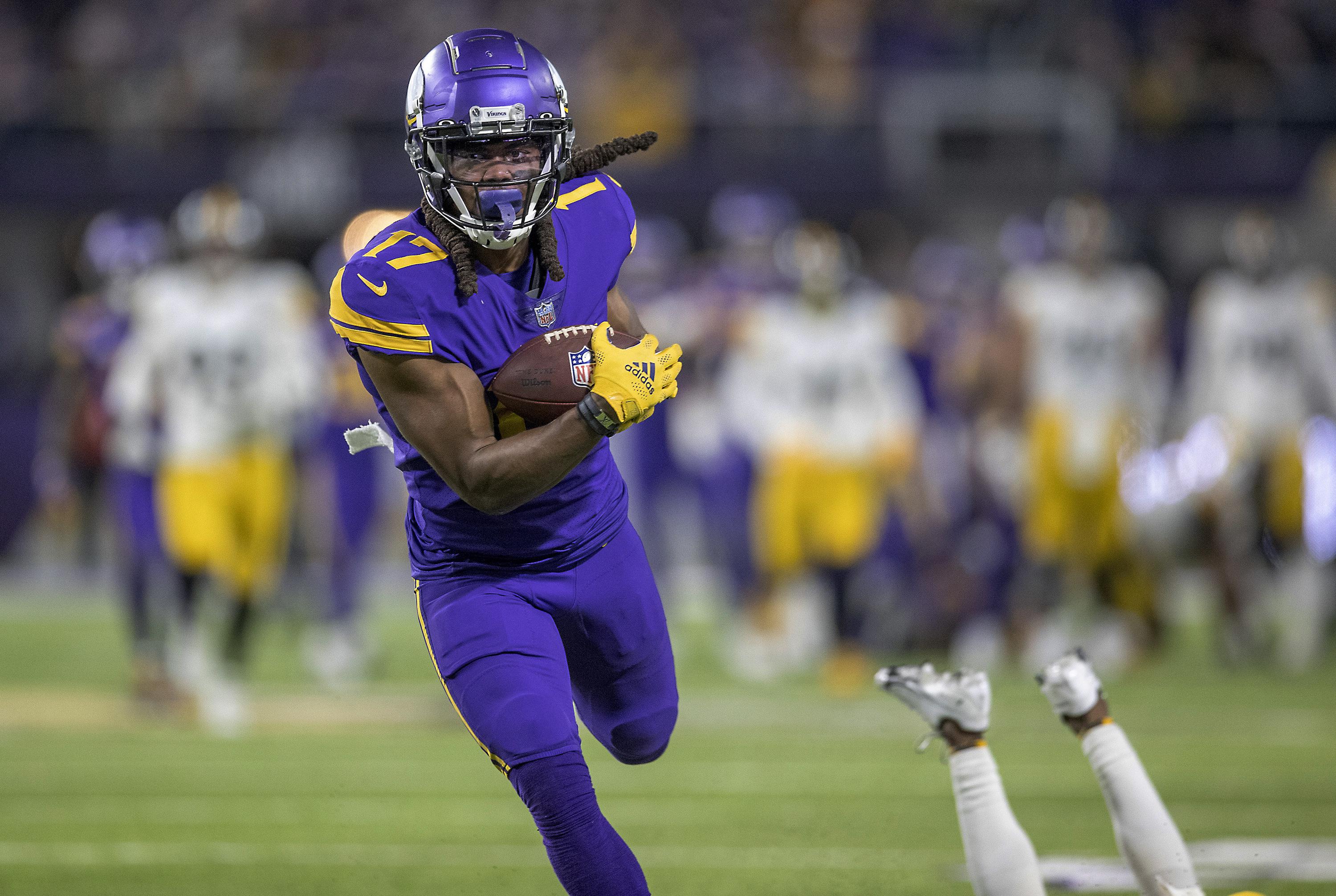 Osborn ready for more as Vikings use multiple receivers AP News