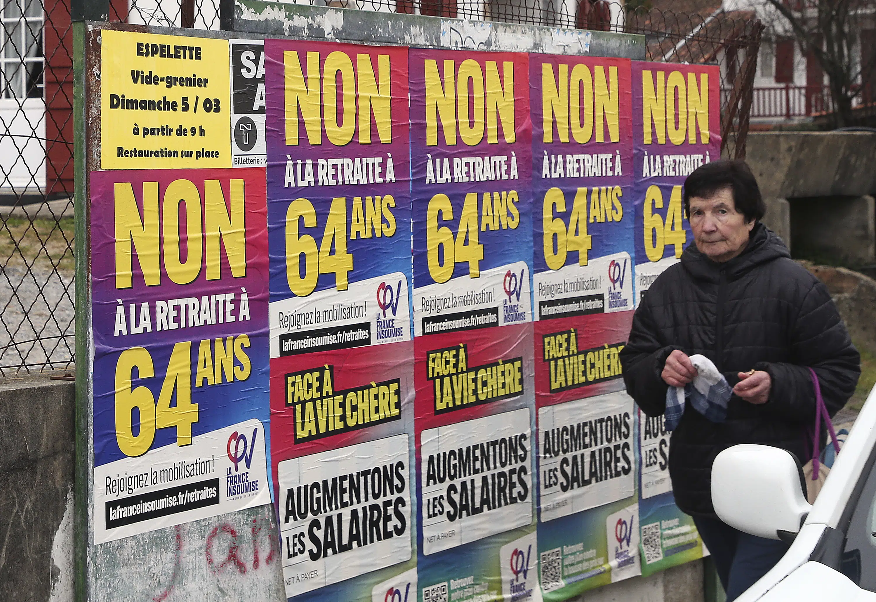 Unions vow to shut France’s economy down amid pension battle