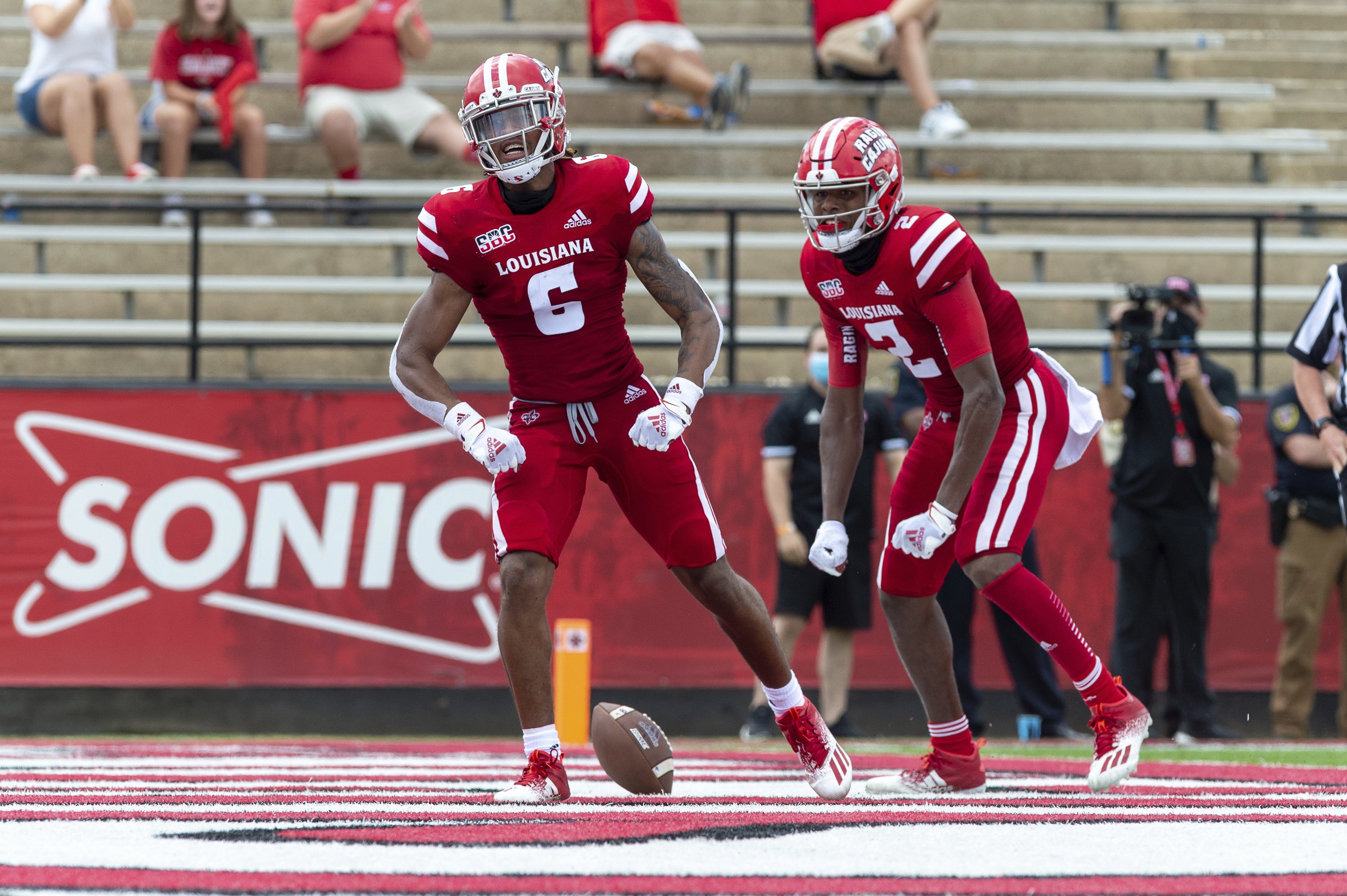 ul lafayette football jersey