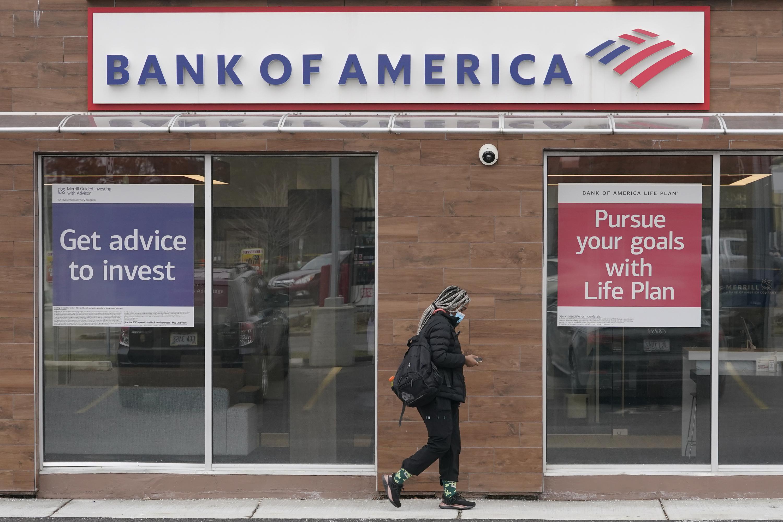Bank of America Q1 profits fall 12, much less than rivals AP News