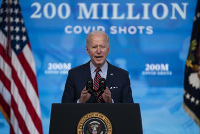 El presidente Joe Biden en la Casa Blanca en Washington el 21 de abril del 2021. (Foto AP/Evan Vucci, File)