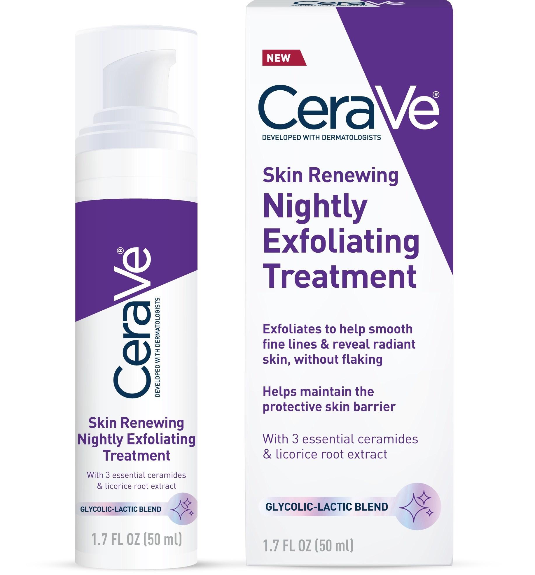 CeraVe® Brightens Nighttime Skincare Routines with New Chemical