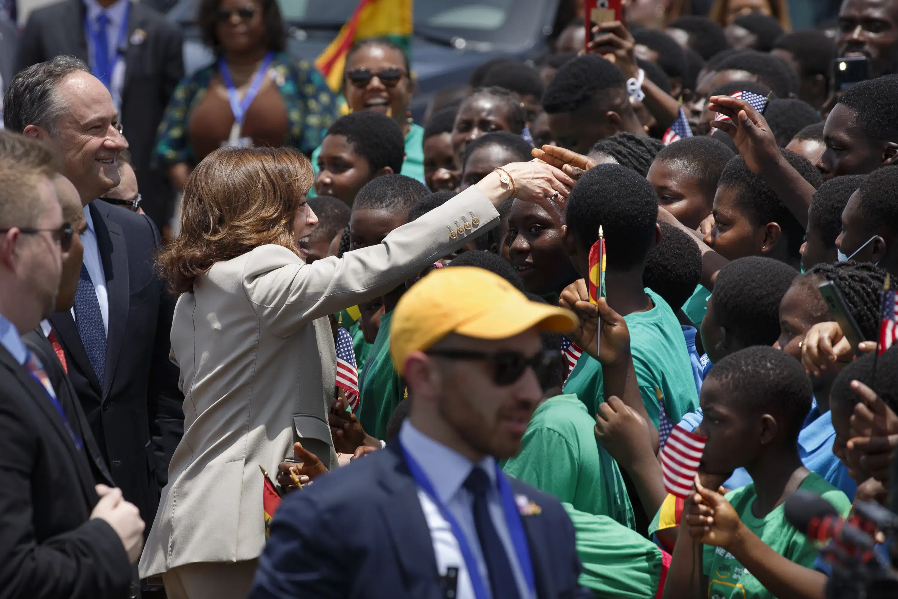 Kamala Harris „begeistert von Afrikas Zukunft“ in Ghana