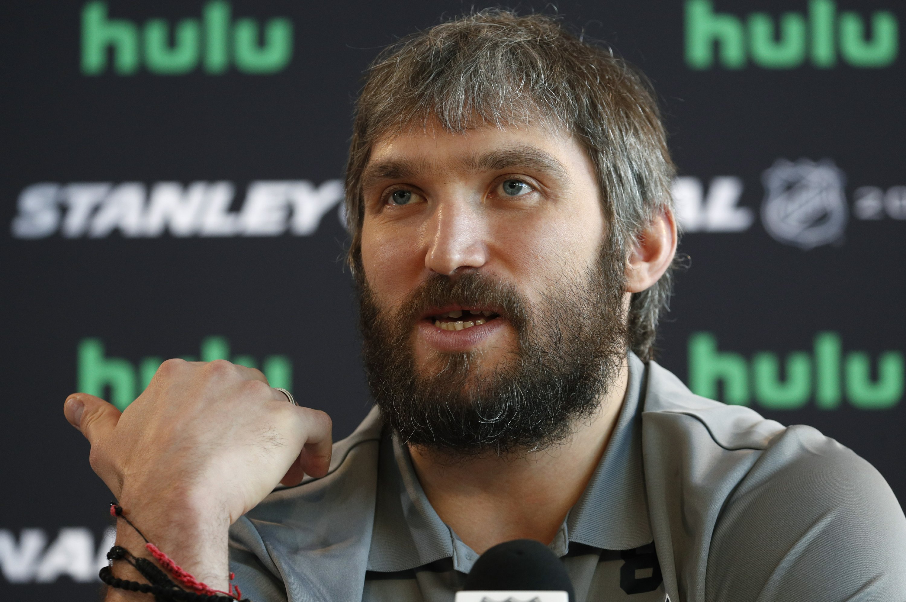 alex ovechkin no shirt