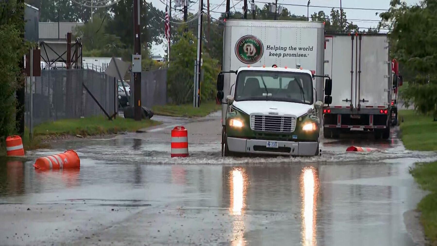 More rainfall after downpours flooded Rhode Island streets AP News