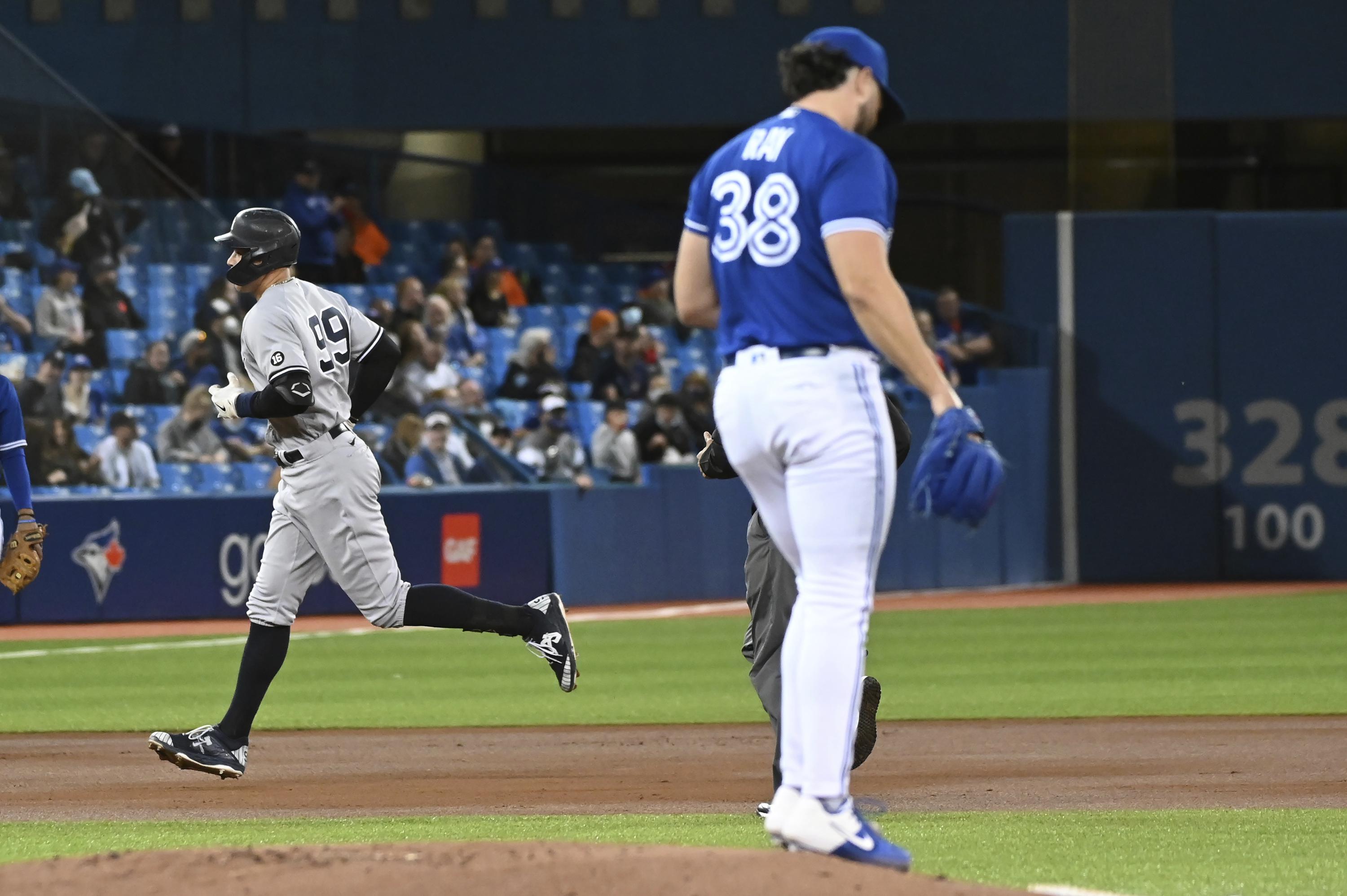 Judge HRs twice, Yankees beat Jays 62 to extend WC lead AP News