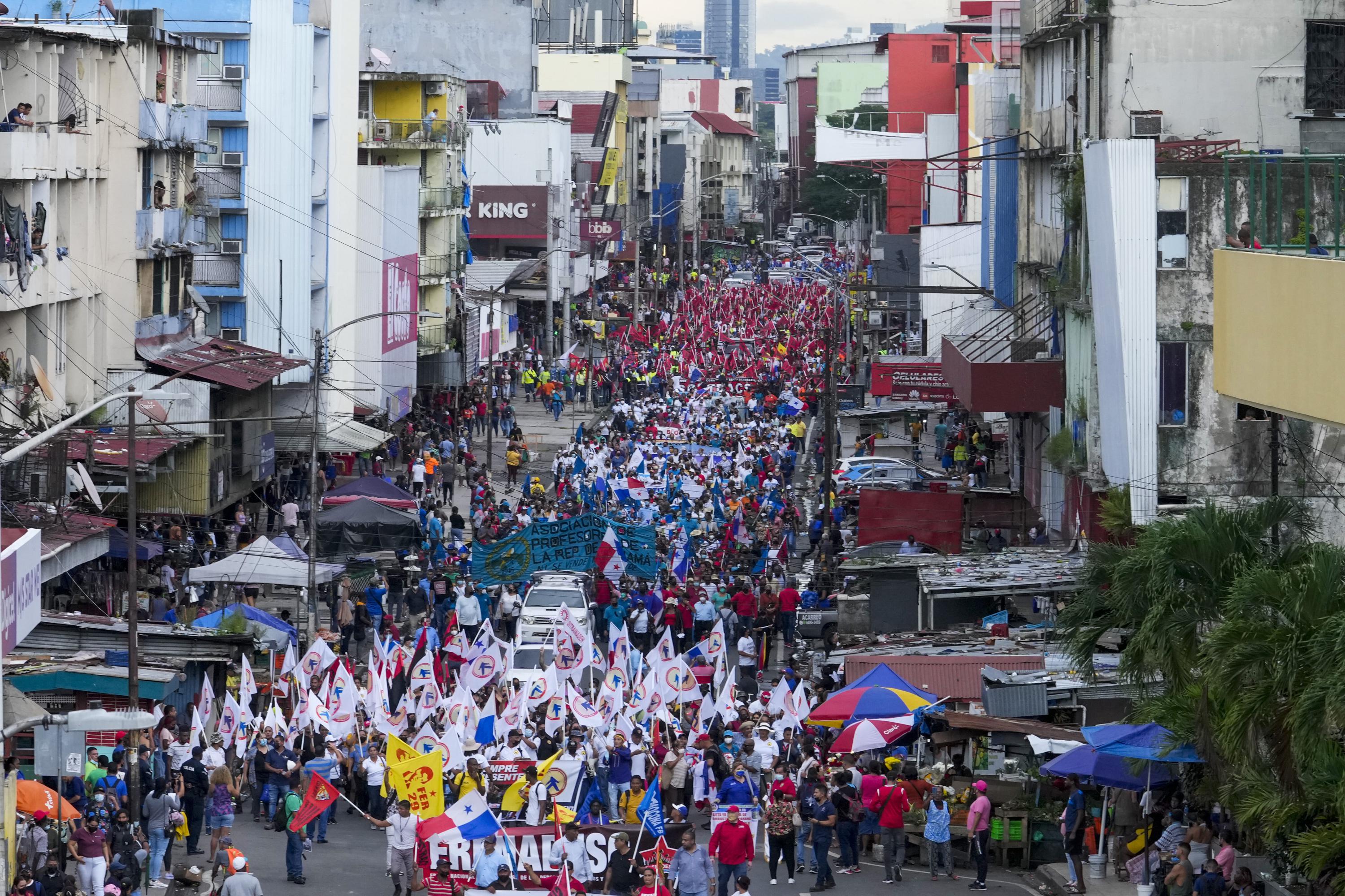 Panamanians Angry Over Inflation Press On With Protests AP News   3000 