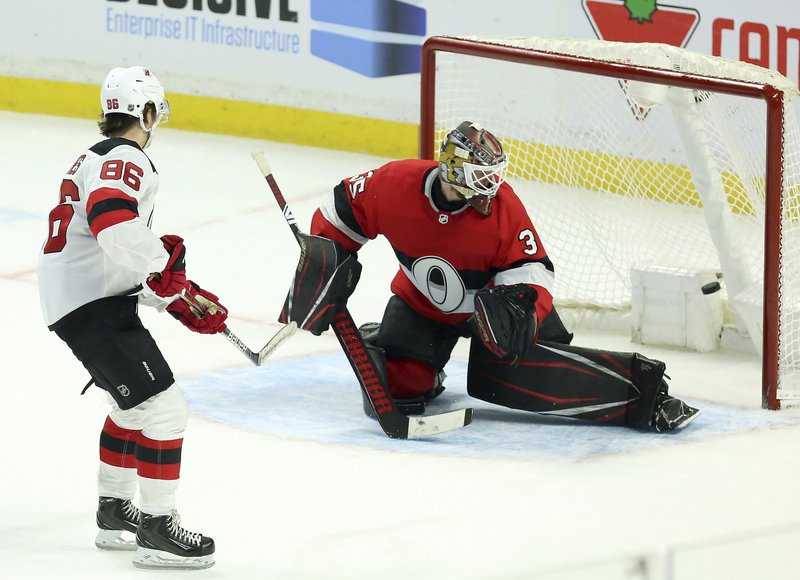 Image result for kyle palmieri senators