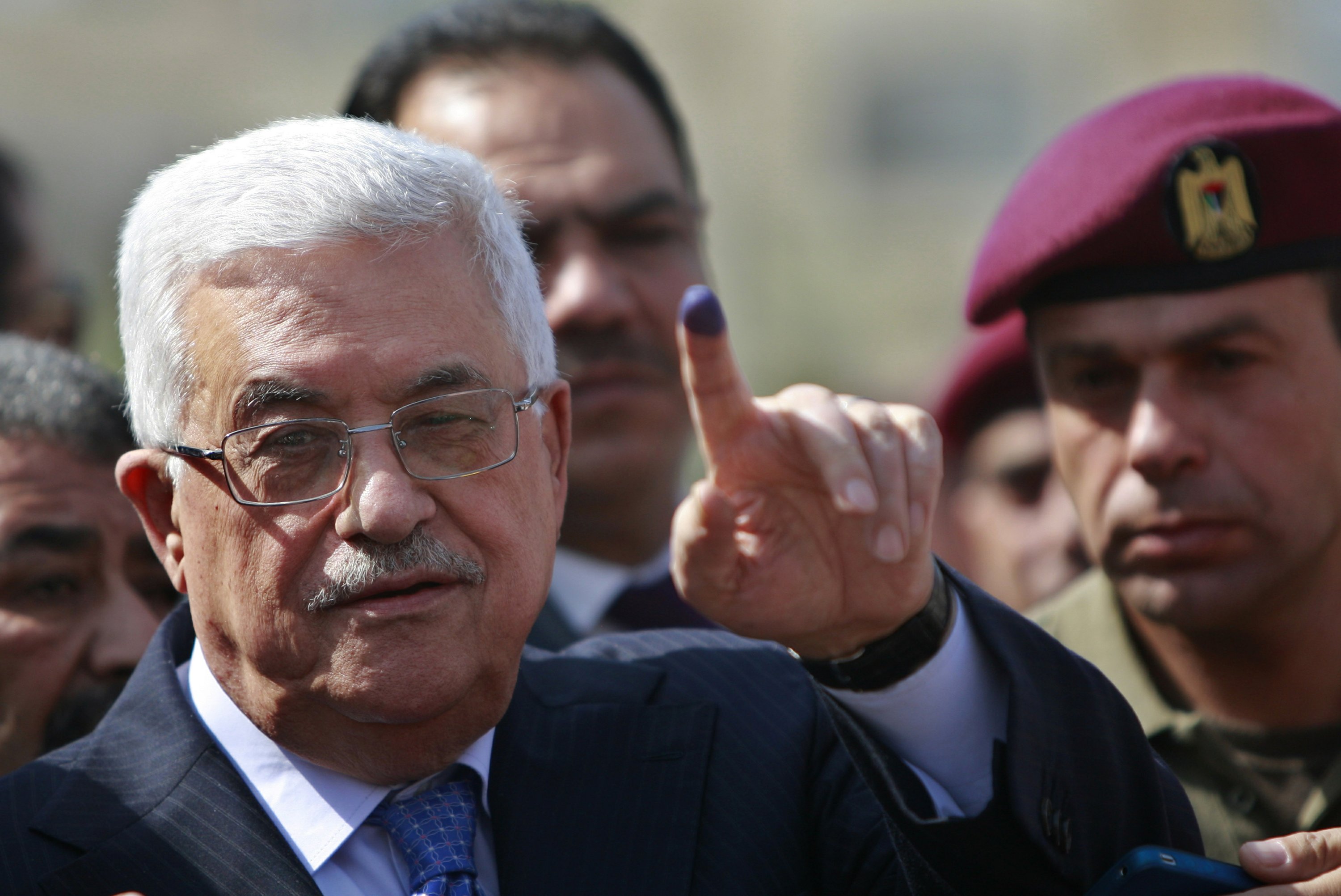 The Palestinian leader’s path to elections is fraught with danger