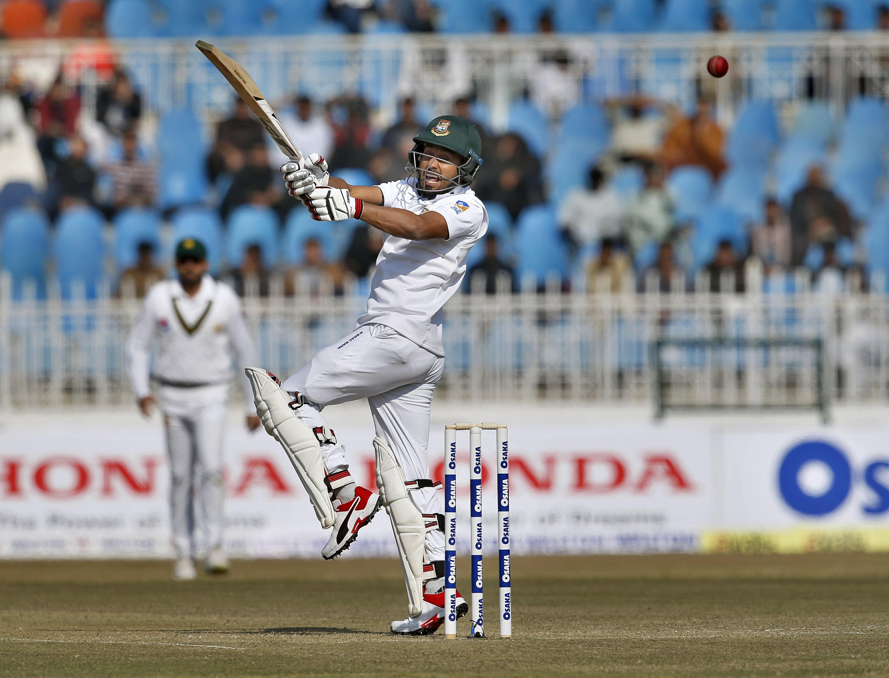 Bangladesh dismissed for 233 against Pakistan in 1st test | AP News Bangladesh dismissed for 233 against Pakistan in 1st test | AP News
