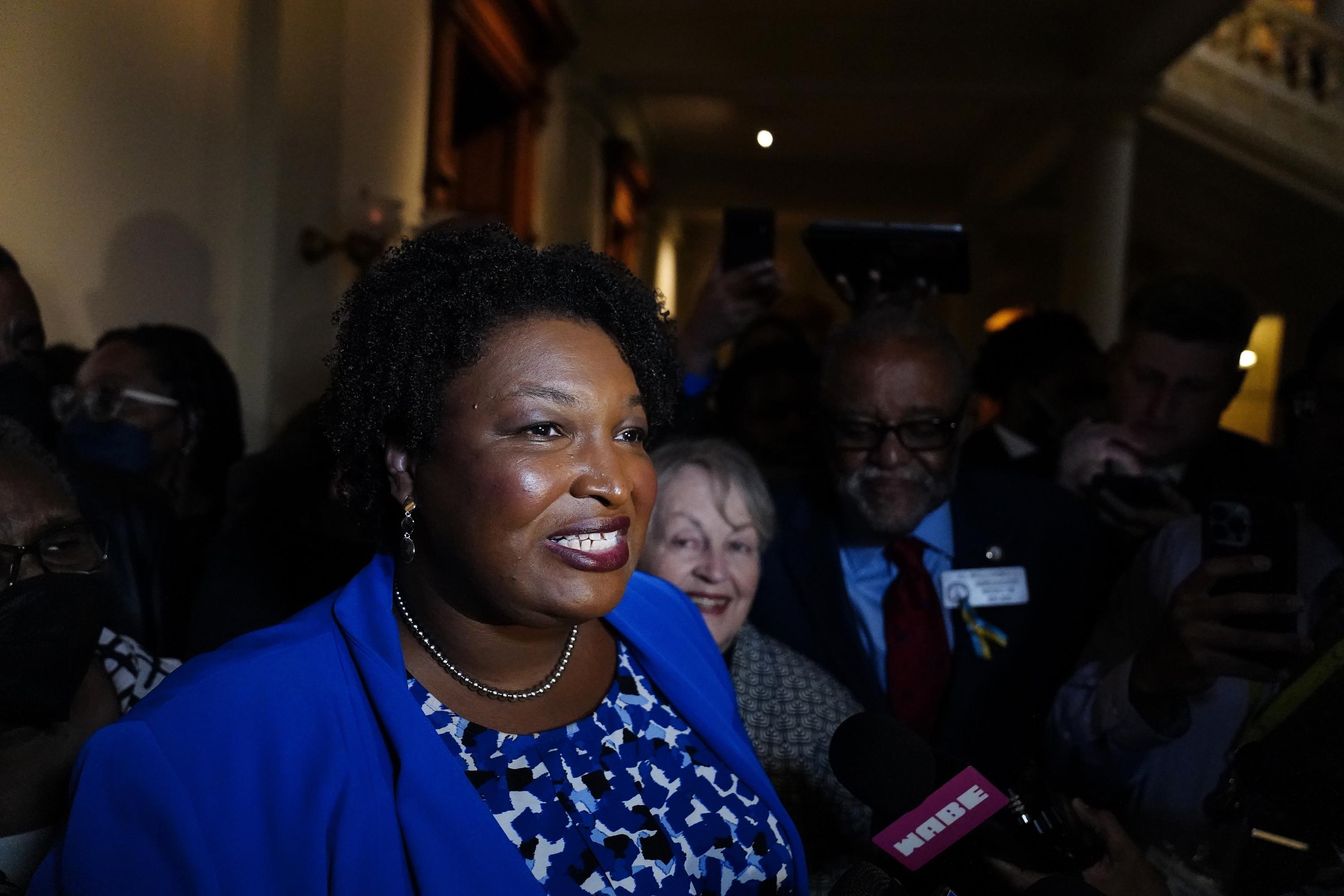 Judge denies Abrams bid to seek unlimited contributions