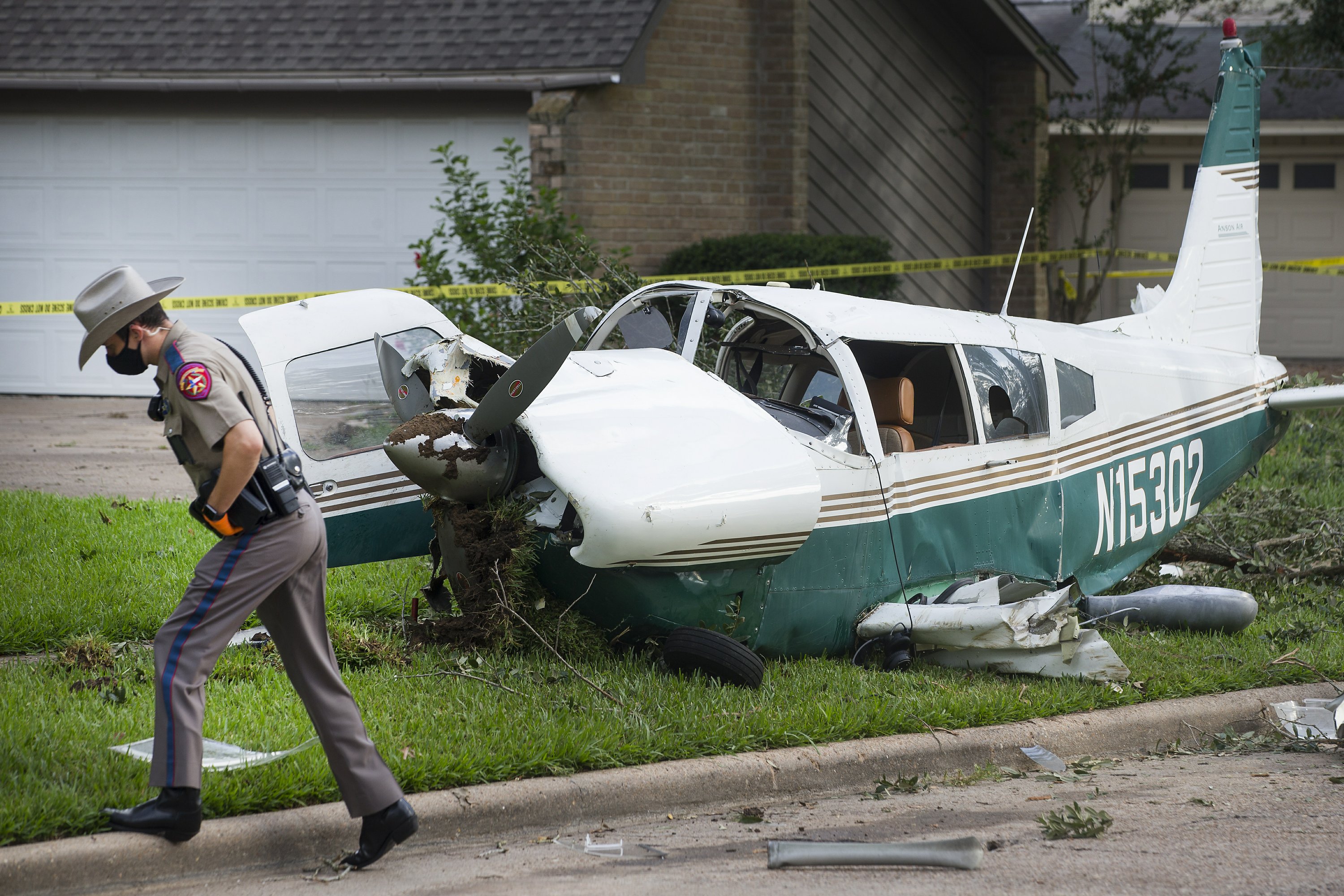 Latest News In Houston 'Miracle': 2 hurt when plane crashes in Houston neighborhood | AP News