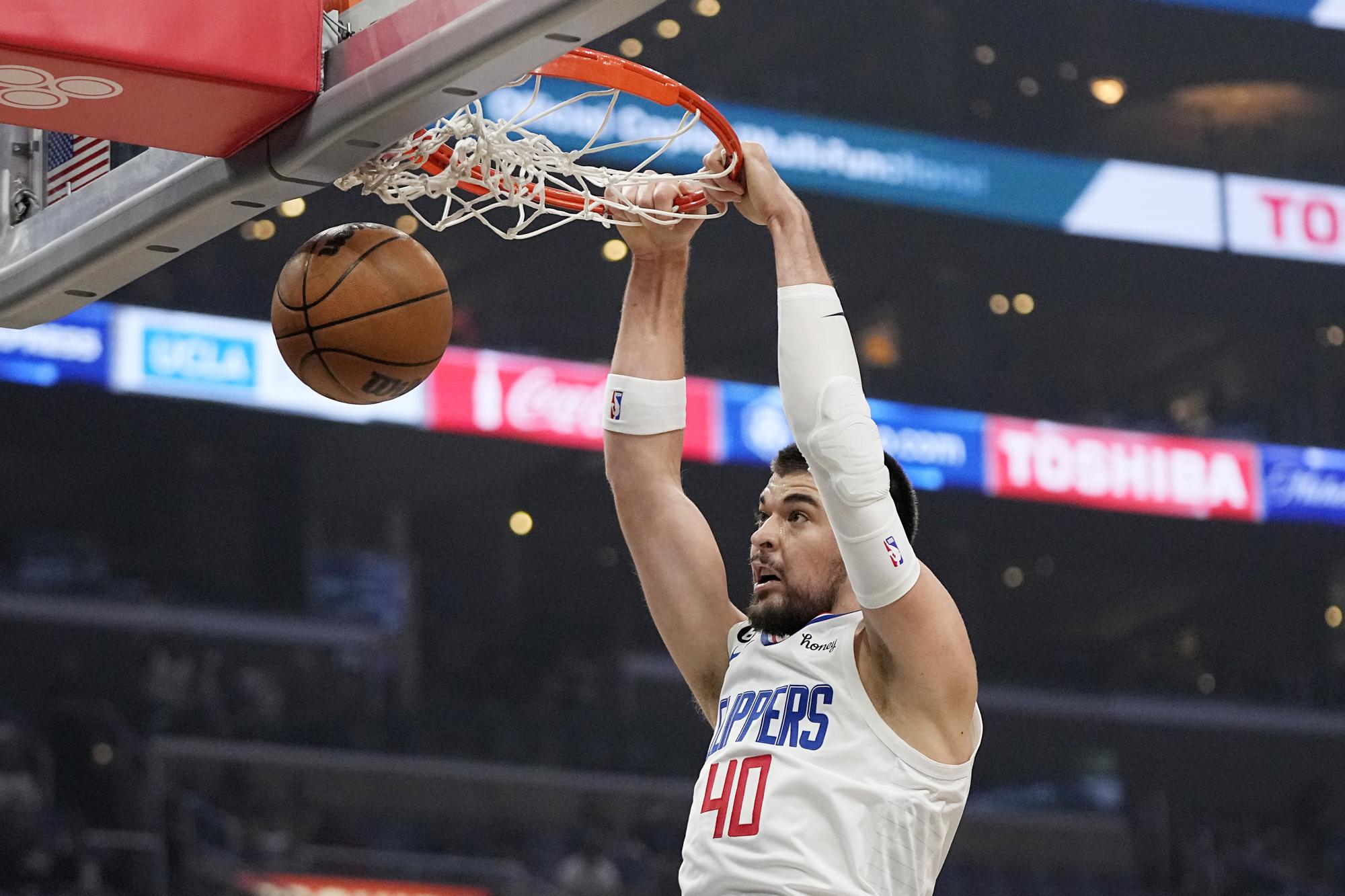 Zubac scores 31, pulls down 29 boards; Clippers beat Pacers | AP News