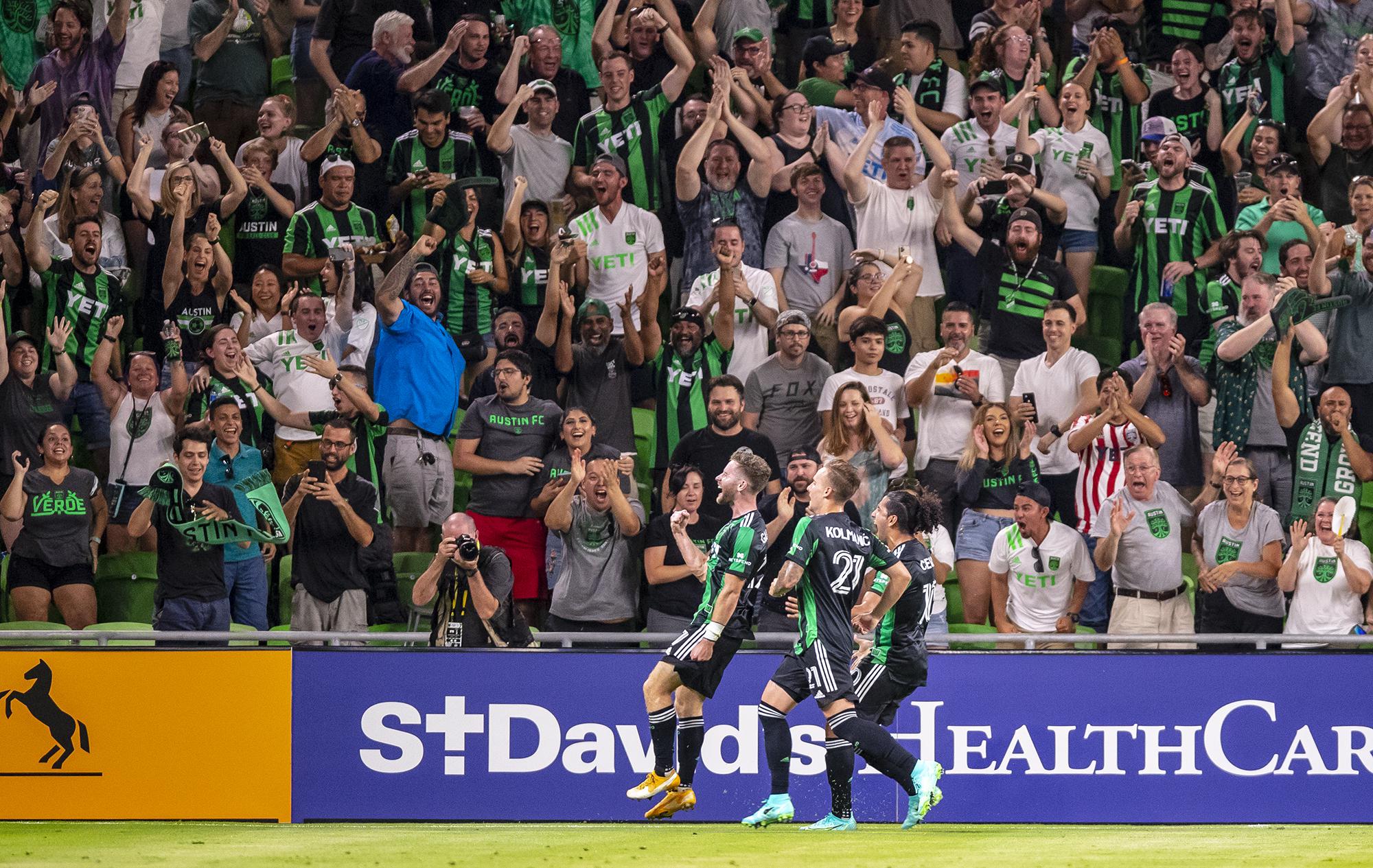 Gallagher nets Q2's first MLS goal, Austin tops Timbers 21 AP News