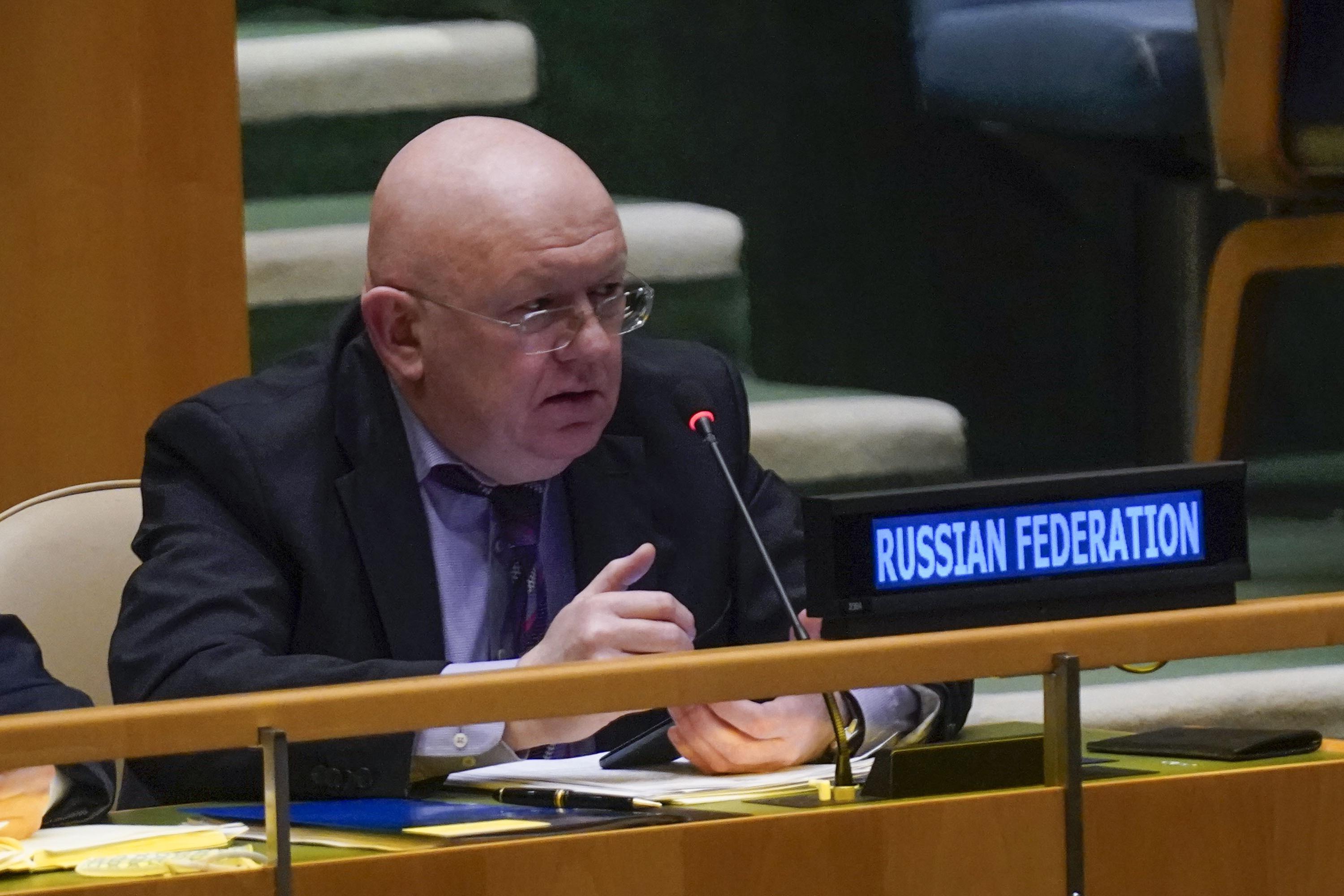 UN blames Russia for Ukraine humanitarian crisis, urges aid | AP News