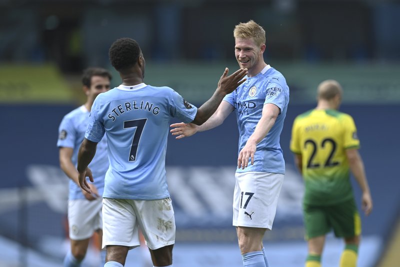 De Bruyne Ties Assist Record City Passes 100 Goals In Epl