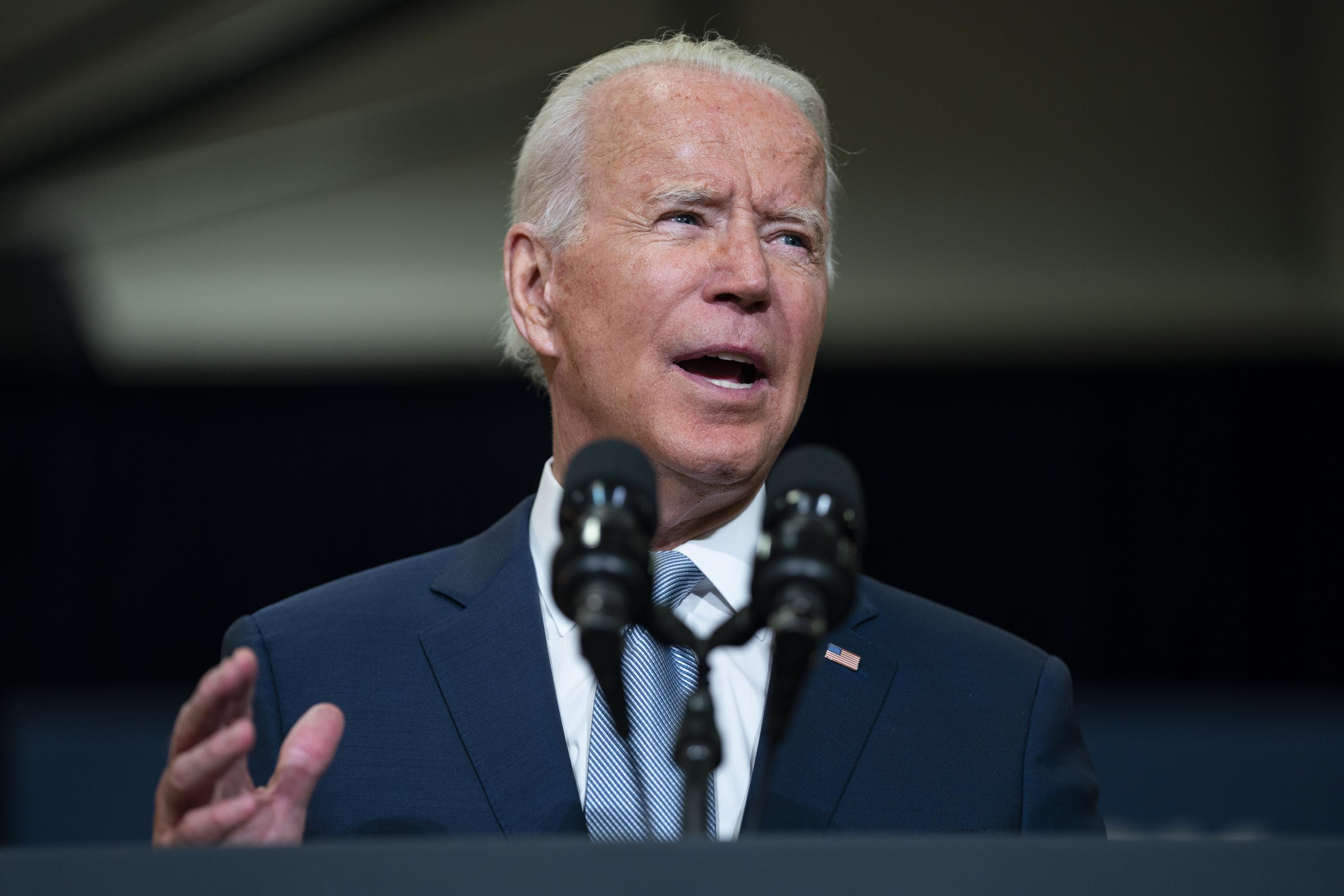 WASHINGTON (AP) — President Joe Biden said he would “deliver” a message to Russian President Vladimir Putin about the latest ransomware attacks 